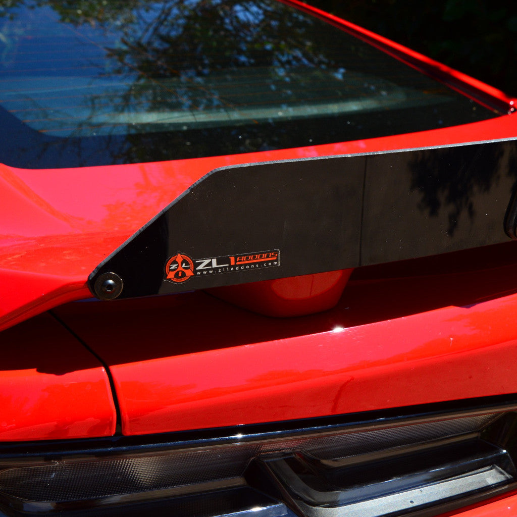 2016–2024 Camaro SS Stealth Wicker Bill | Gurney Lip | Stock SS Spoiler