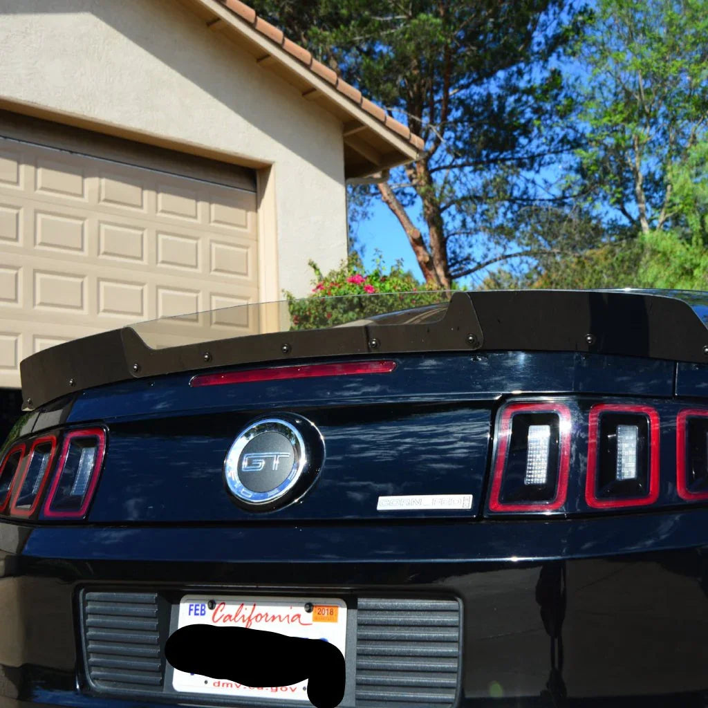 2010–2014 S197 Mustang V6 & GT OEM Spoiler Wicker Bill | ZL1 Addons