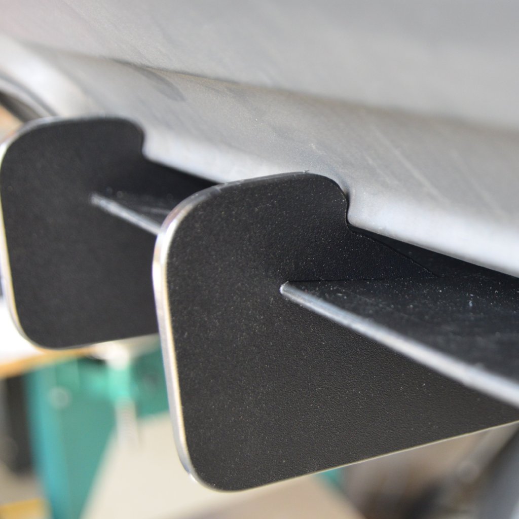 Dodge Challenger 2015–2023 Rear Diffuser – HDPE & Aluminum Belly Pan | ZL1 Addons