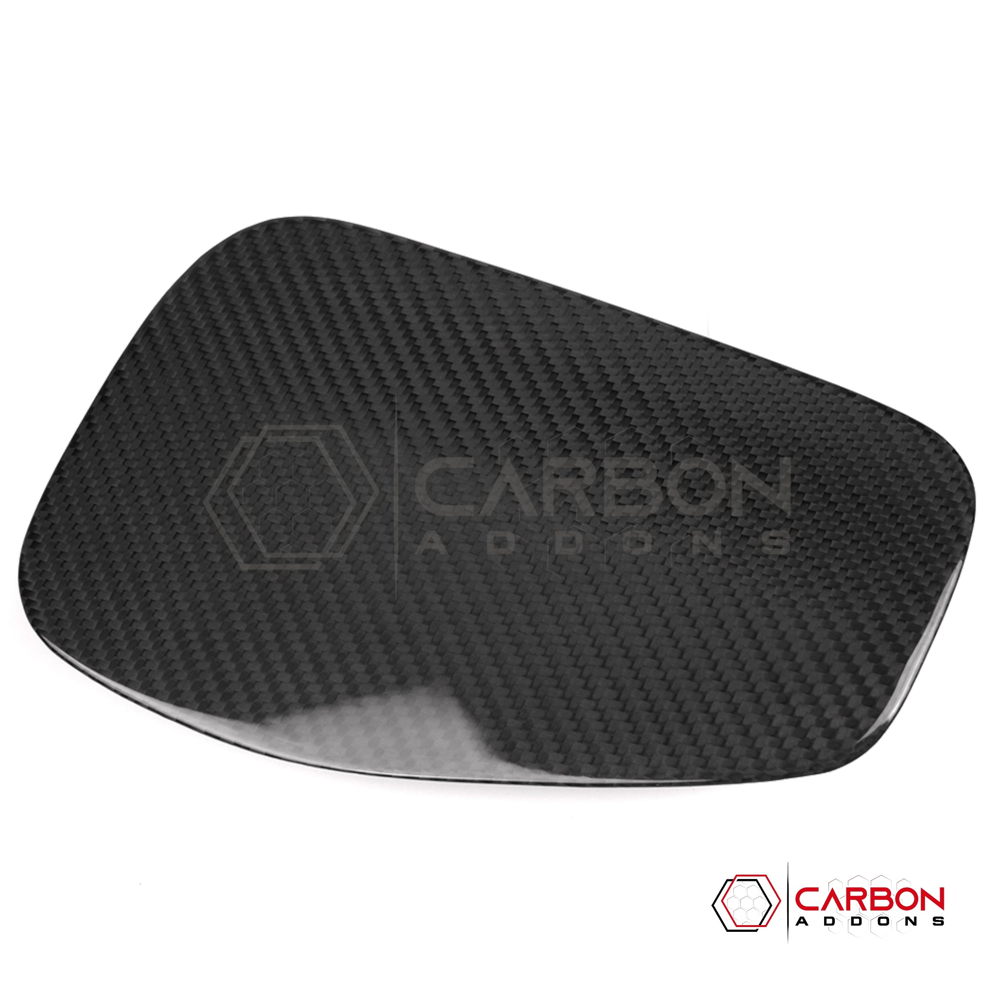 Jeep Gladiator Gas Cap Cover – Real Dry Carbon Fiber (Glossy or Matte) 2020–Current