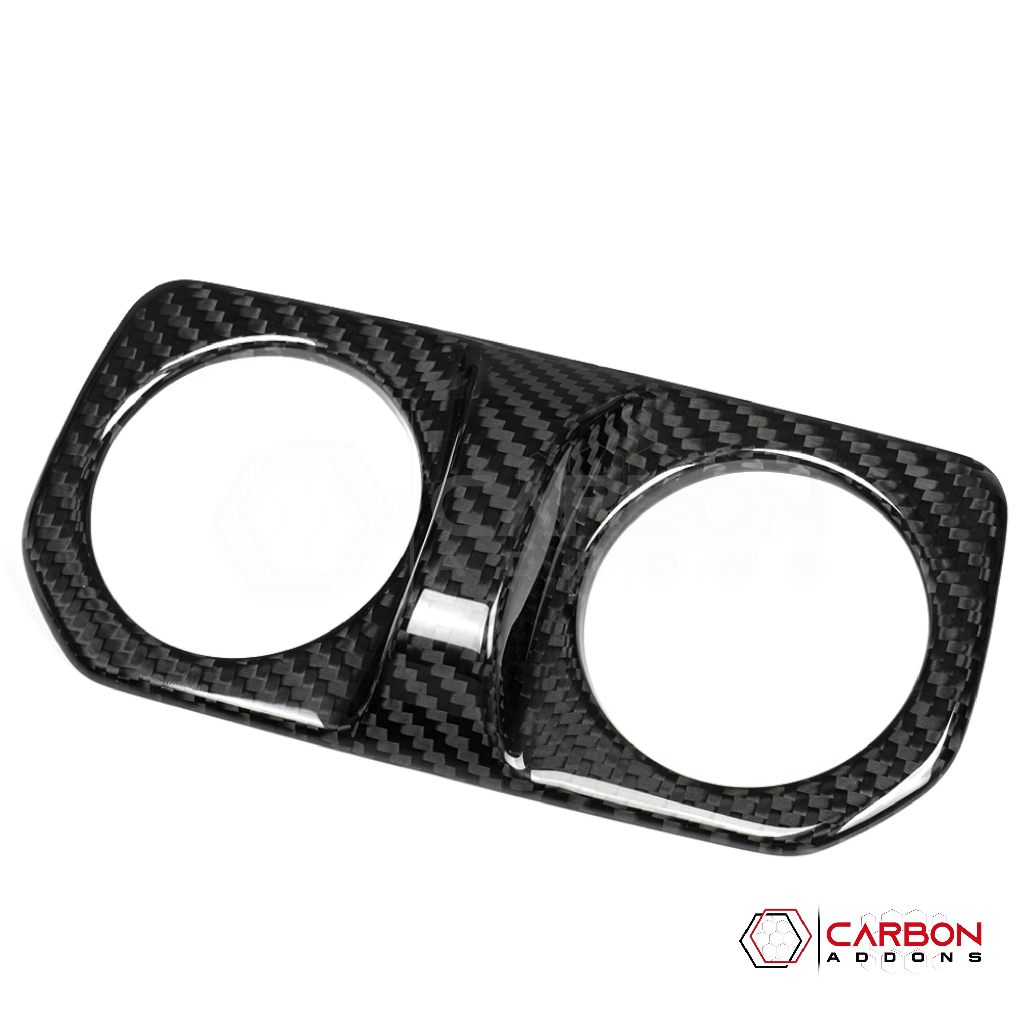 Jeep Gladiator Rear Air Vents Outlet Cover – Real Dry Carbon Fiber (Glossy or Matte) 2020–Current