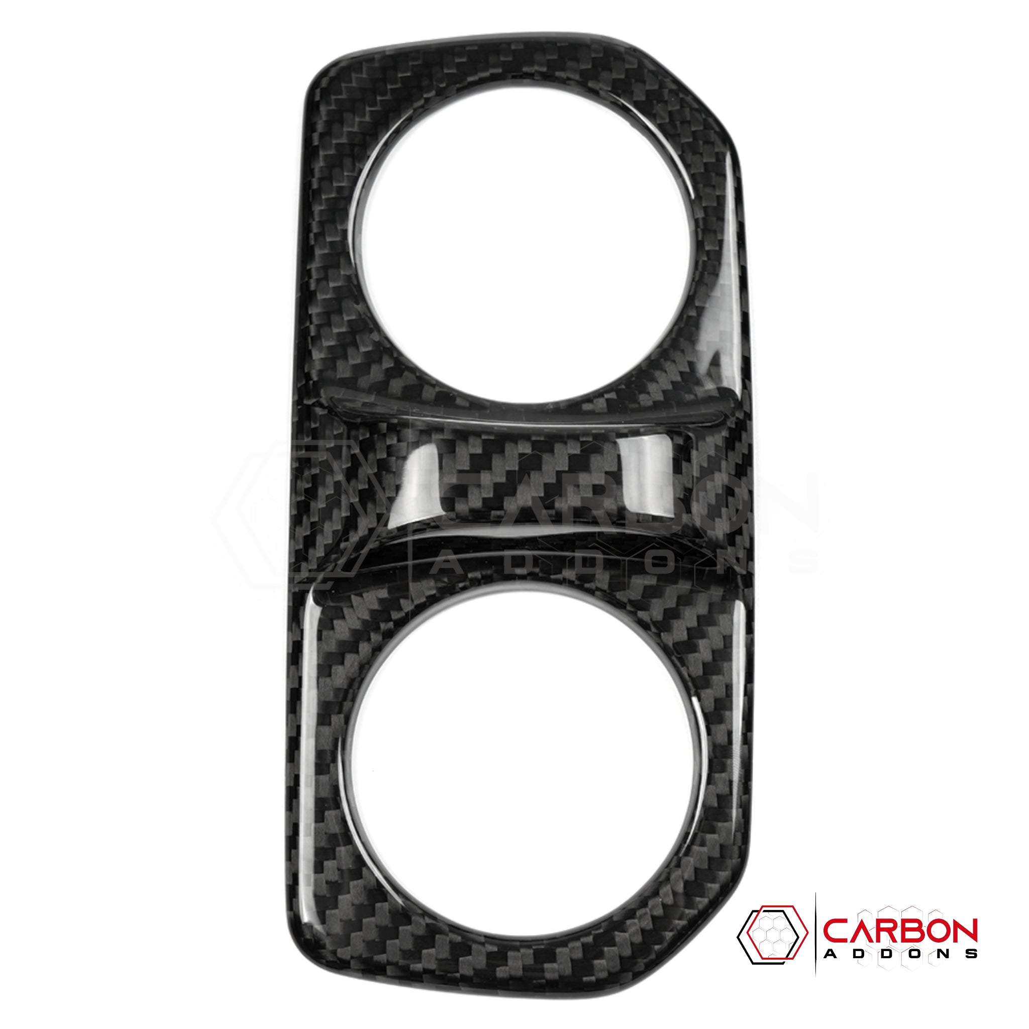 Jeep Gladiator Rear Air Vents Outlet Cover – Real Dry Carbon Fiber (Glossy or Matte) 2020–Current