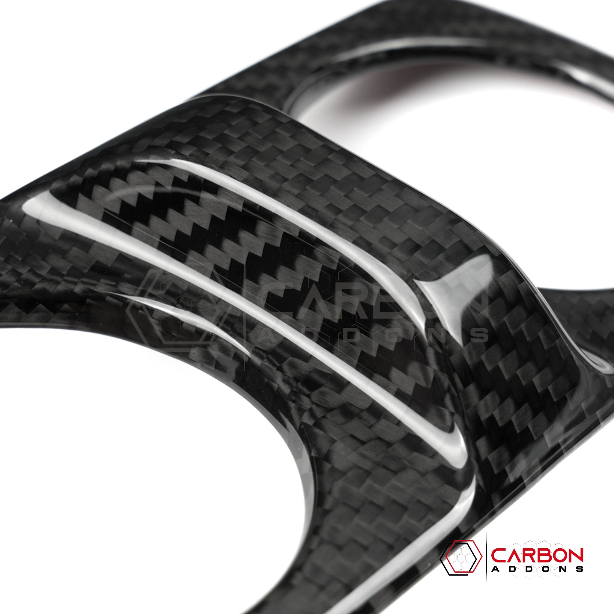 Jeep Gladiator Rear Air Vents Outlet Cover – Real Dry Carbon Fiber (Glossy or Matte) 2020–Current