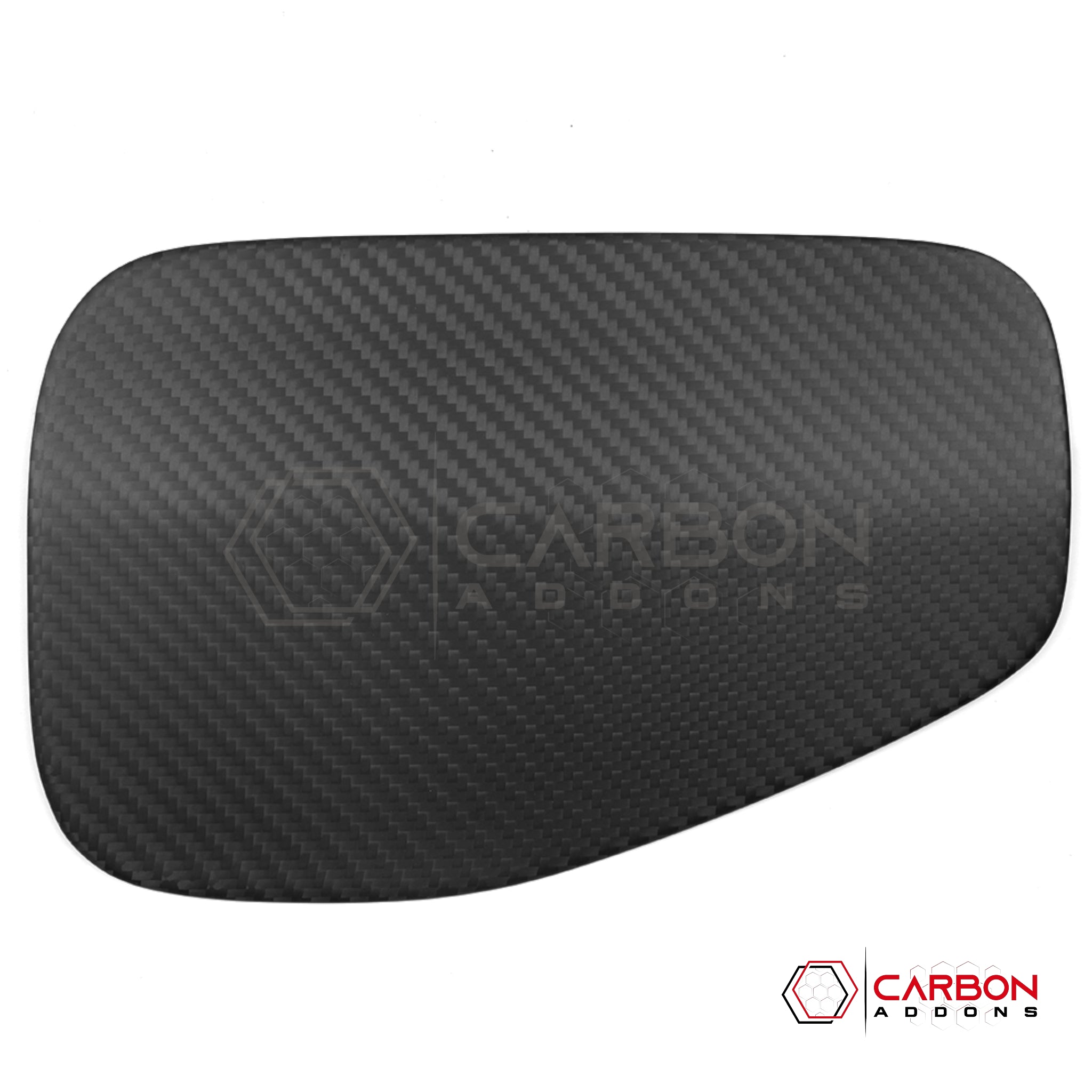 Jeep Gladiator Gas Cap Cover – Real Dry Carbon Fiber (Glossy or Matte) 2020–Current
