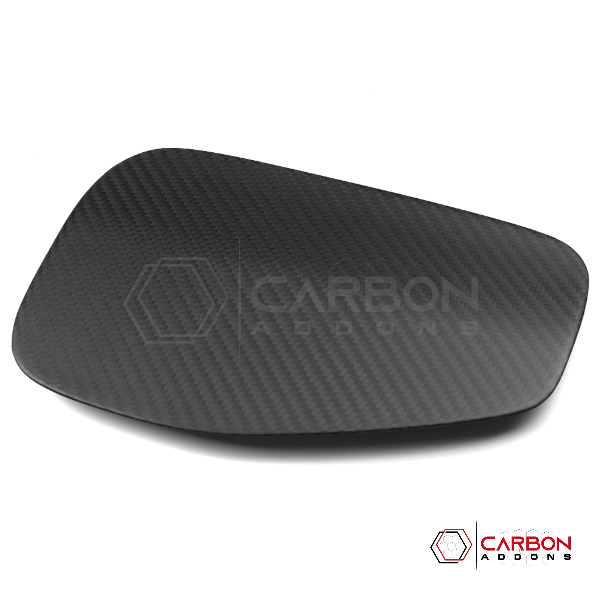Jeep Gladiator Gas Cap Cover – Real Dry Carbon Fiber (Glossy or Matte) 2020–Current