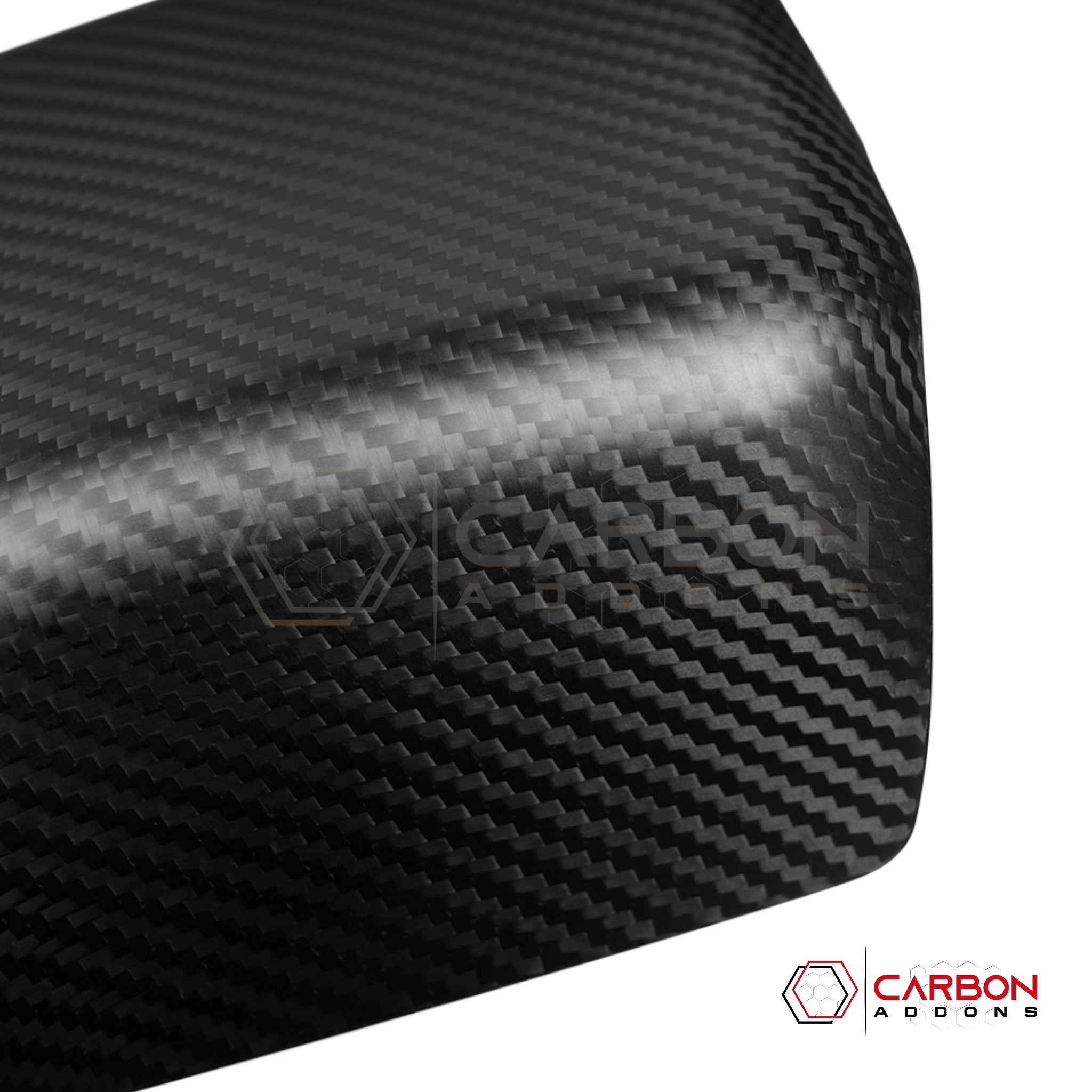 Jeep Gladiator JT & Wrangler JL Side View Mirror Covers (With or Without Light) – Real Dry Carbon Fiber (Glossy or Matte) 2020–Current