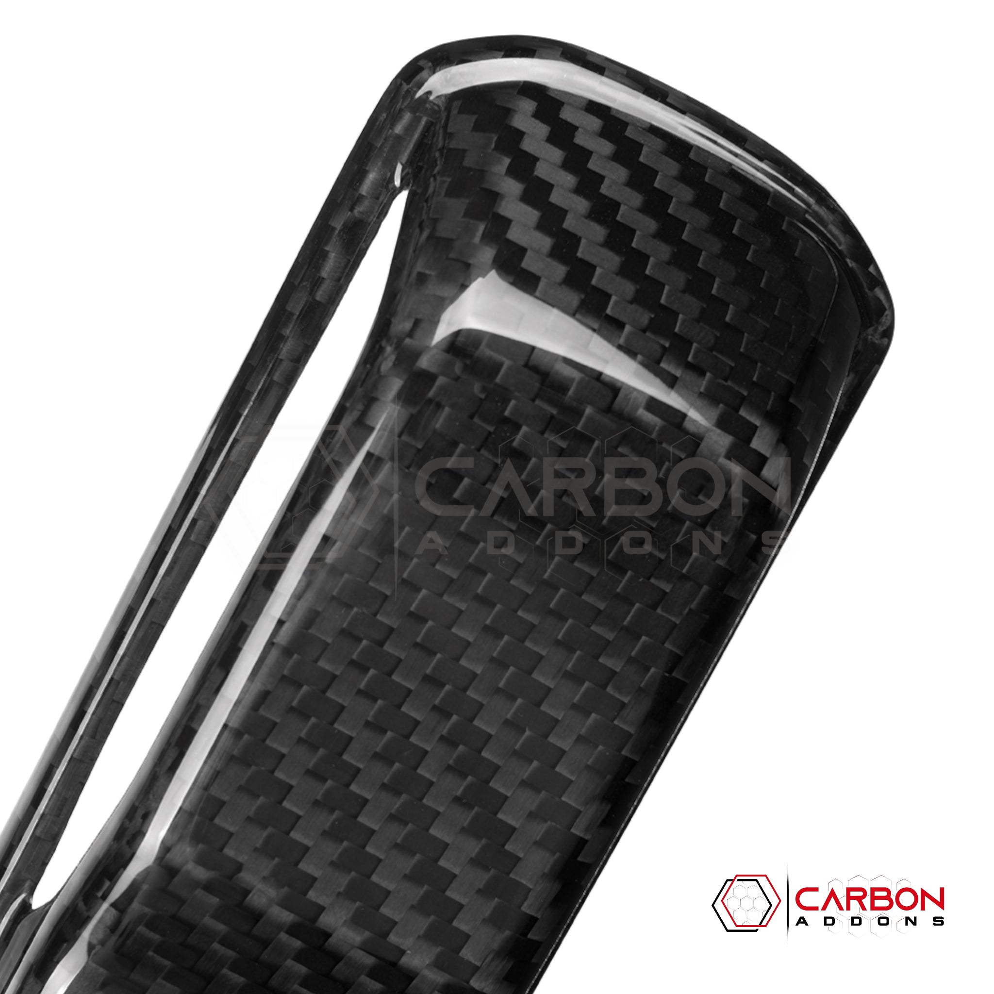 Jeep Gladiator JT & Wrangler JL Windshield Hold Down Bracket Cover – Real Dry Carbon Fiber (Glossy or Matte) 2020–Current