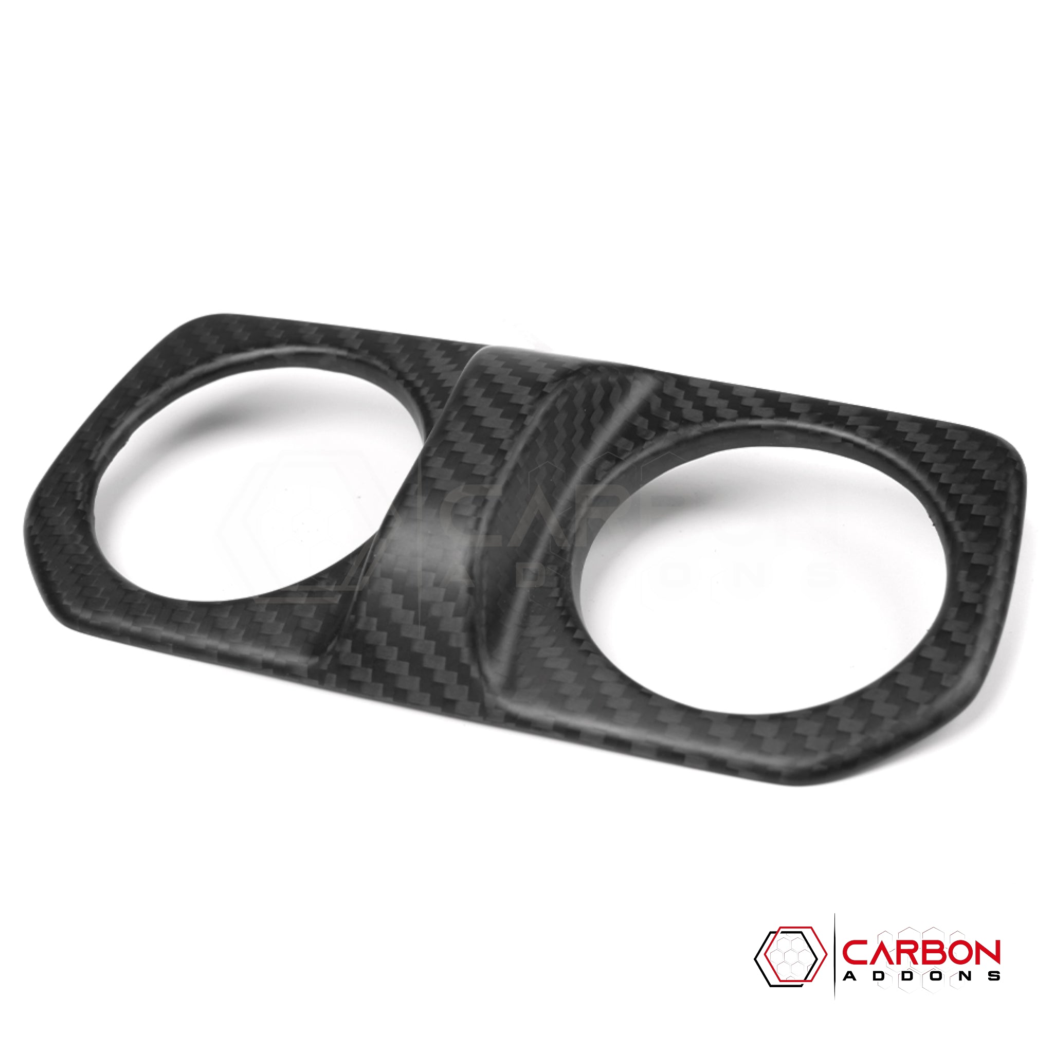 Jeep Gladiator Rear Air Vents Outlet Cover – Real Dry Carbon Fiber (Glossy or Matte) 2020–Current