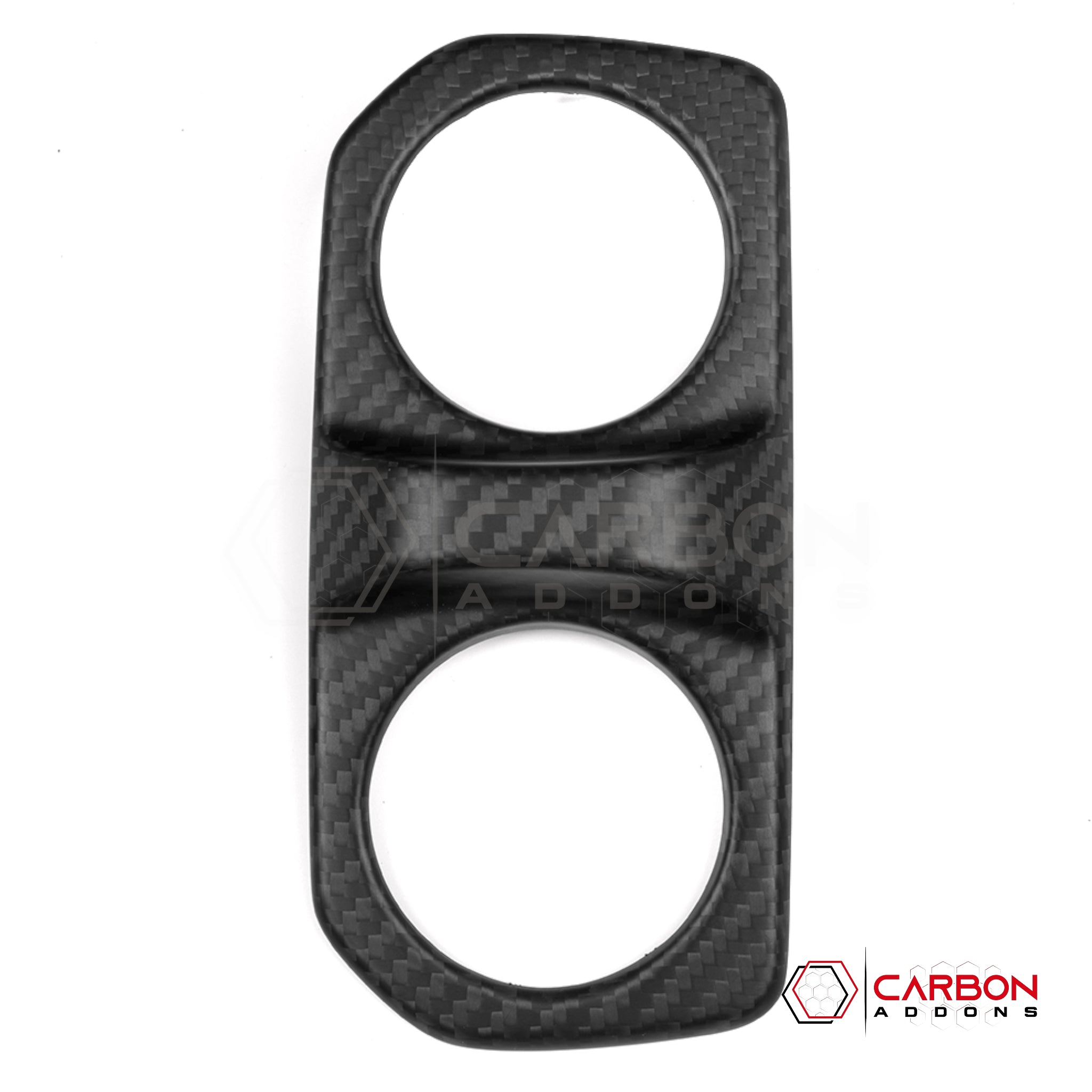 Jeep Gladiator Rear Air Vents Outlet Cover – Real Dry Carbon Fiber (Glossy or Matte) 2020–Current