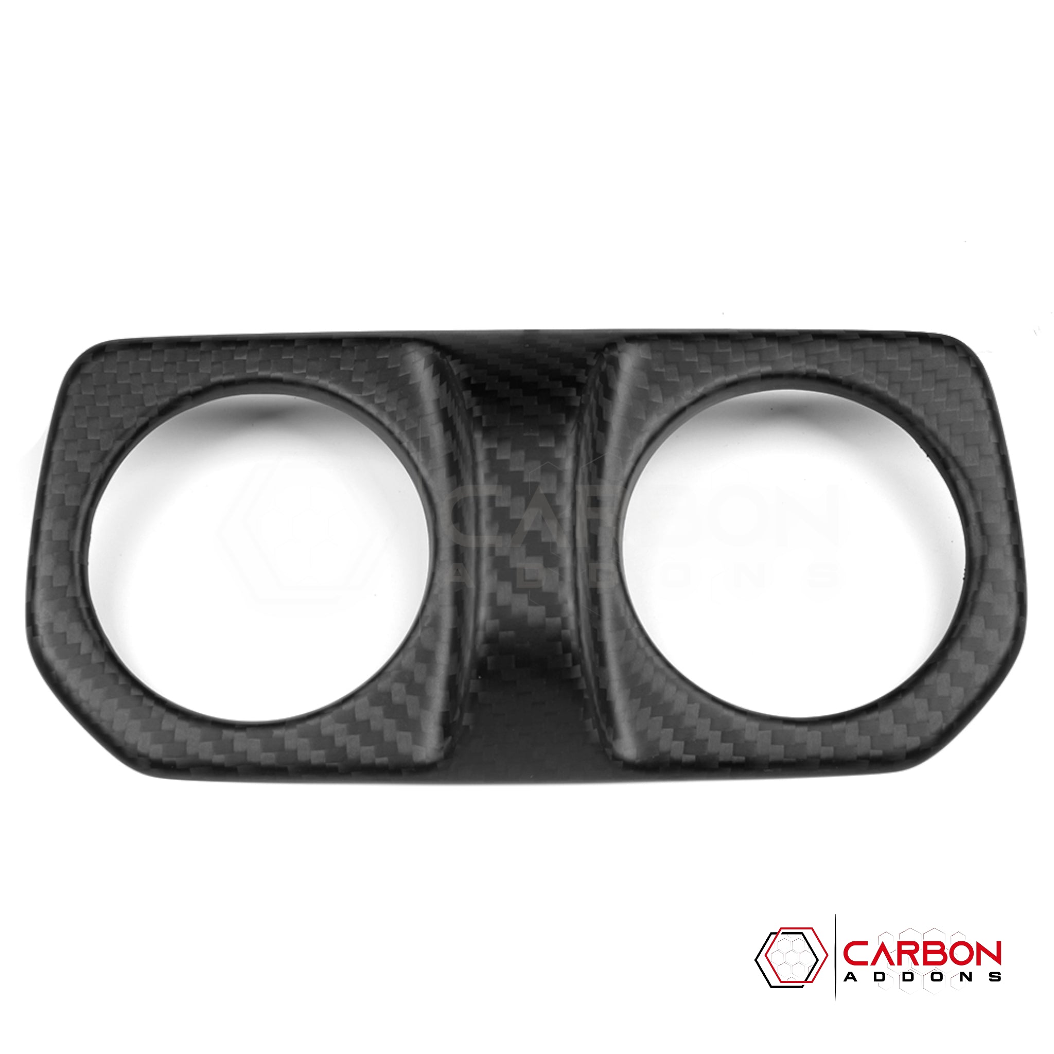 Jeep Gladiator Rear Air Vents Outlet Cover – Real Dry Carbon Fiber (Glossy or Matte) 2020–Current