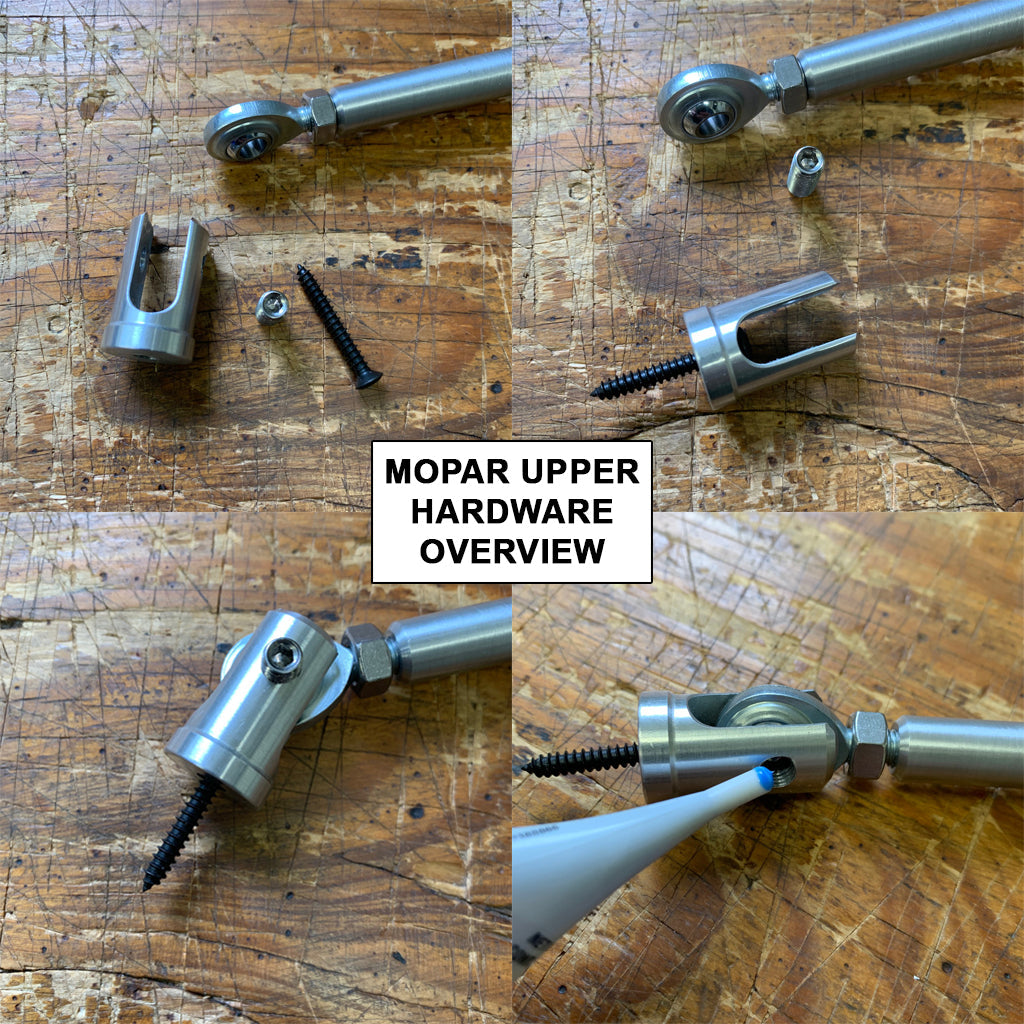 Premium GT4 Splitter Rods – Cerakote UV-Resistant Finish