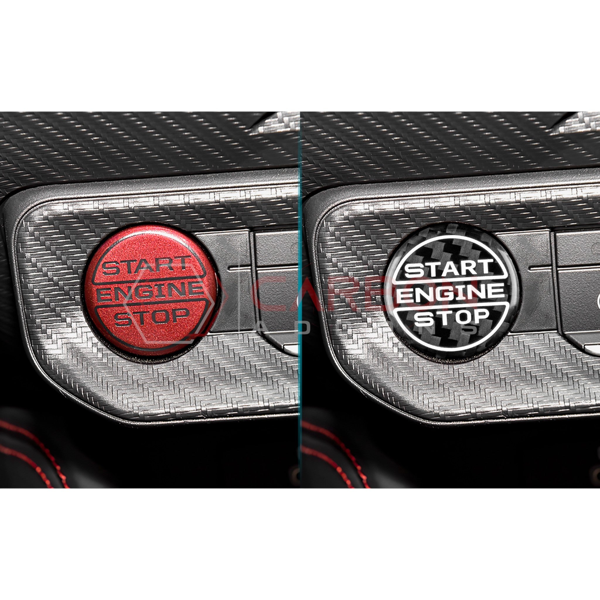 2024+ S650 Ford Mustang Start Stop Button Cover