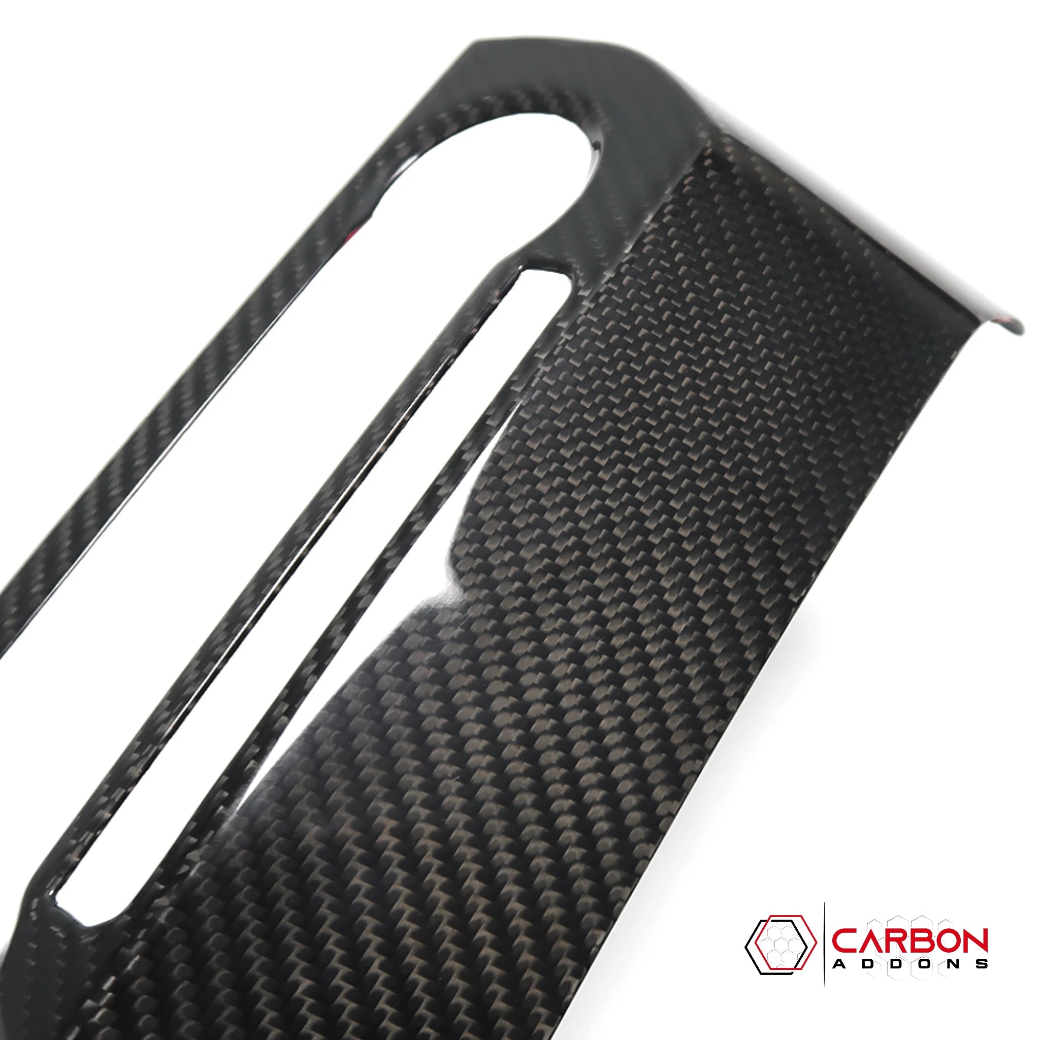 Real Carbon Fiber AC Control Trim Cover for Ford F-150 2015-2020