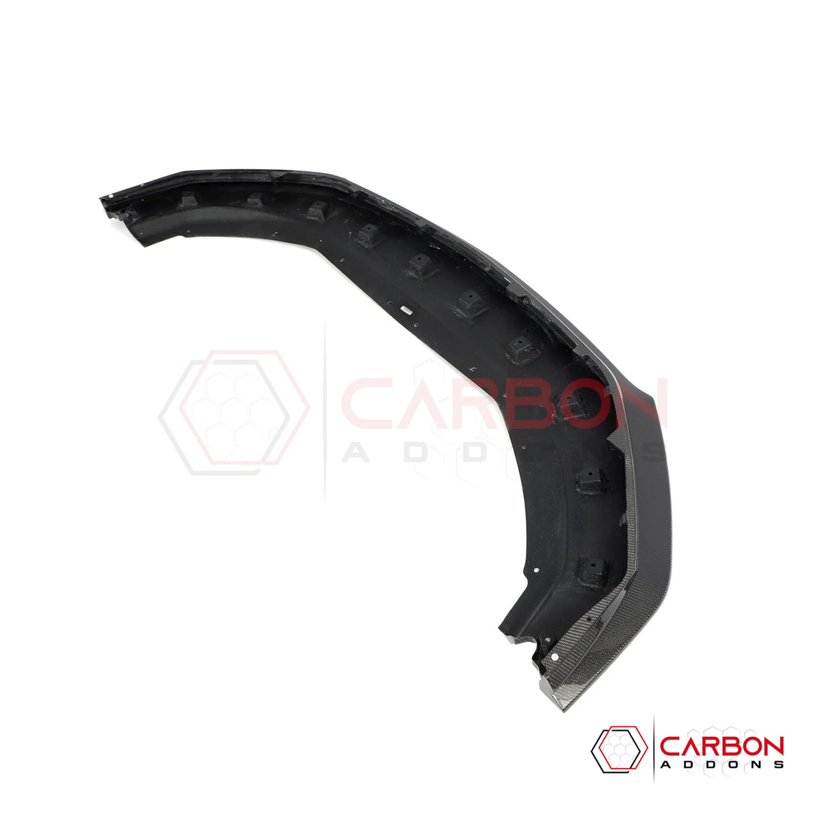 Real Carbon Fiber Front Bumper Lip Splitter For 2024+ Ford Mustang Dark Horse