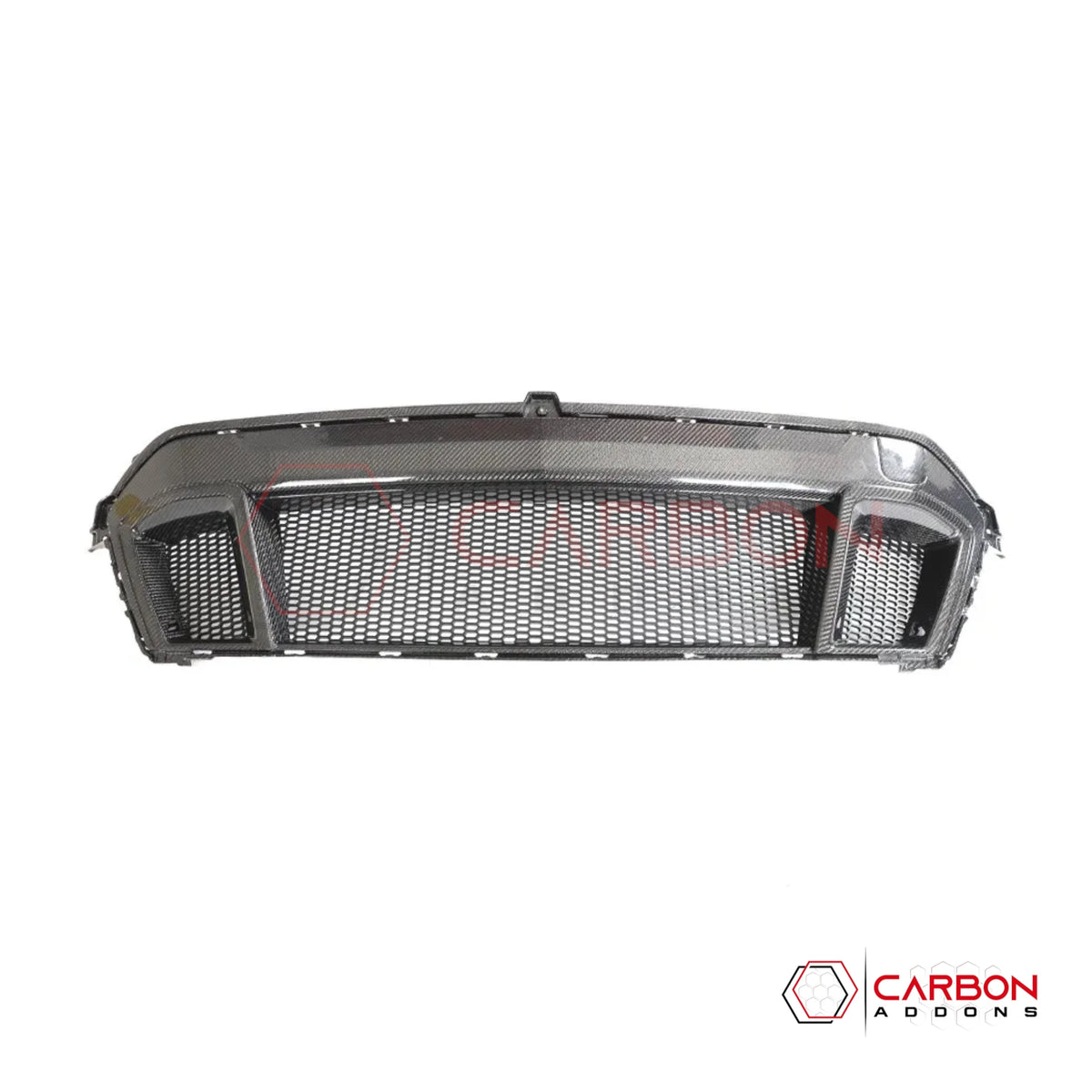 Real Carbon Fiber Front Upper Grille for 2024+ Ford Mustang GT S650