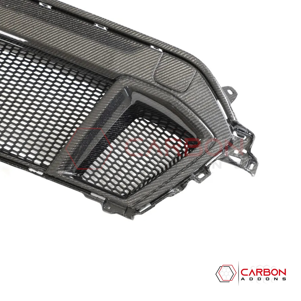 Real Carbon Fiber Front Upper Grille for 2024+ Ford Mustang GT S650