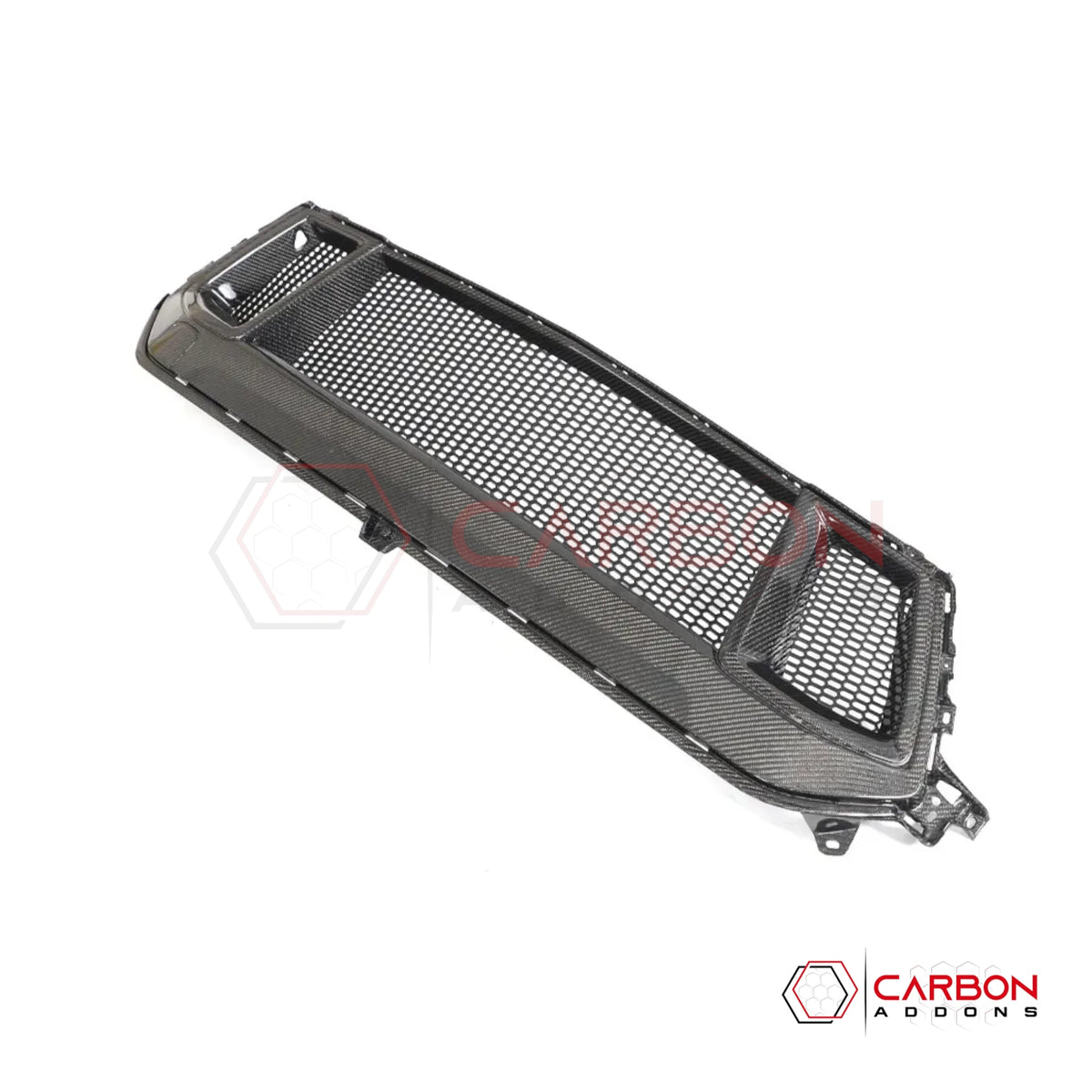 Real Carbon Fiber Front Upper Grille for 2024+ Ford Mustang GT S650