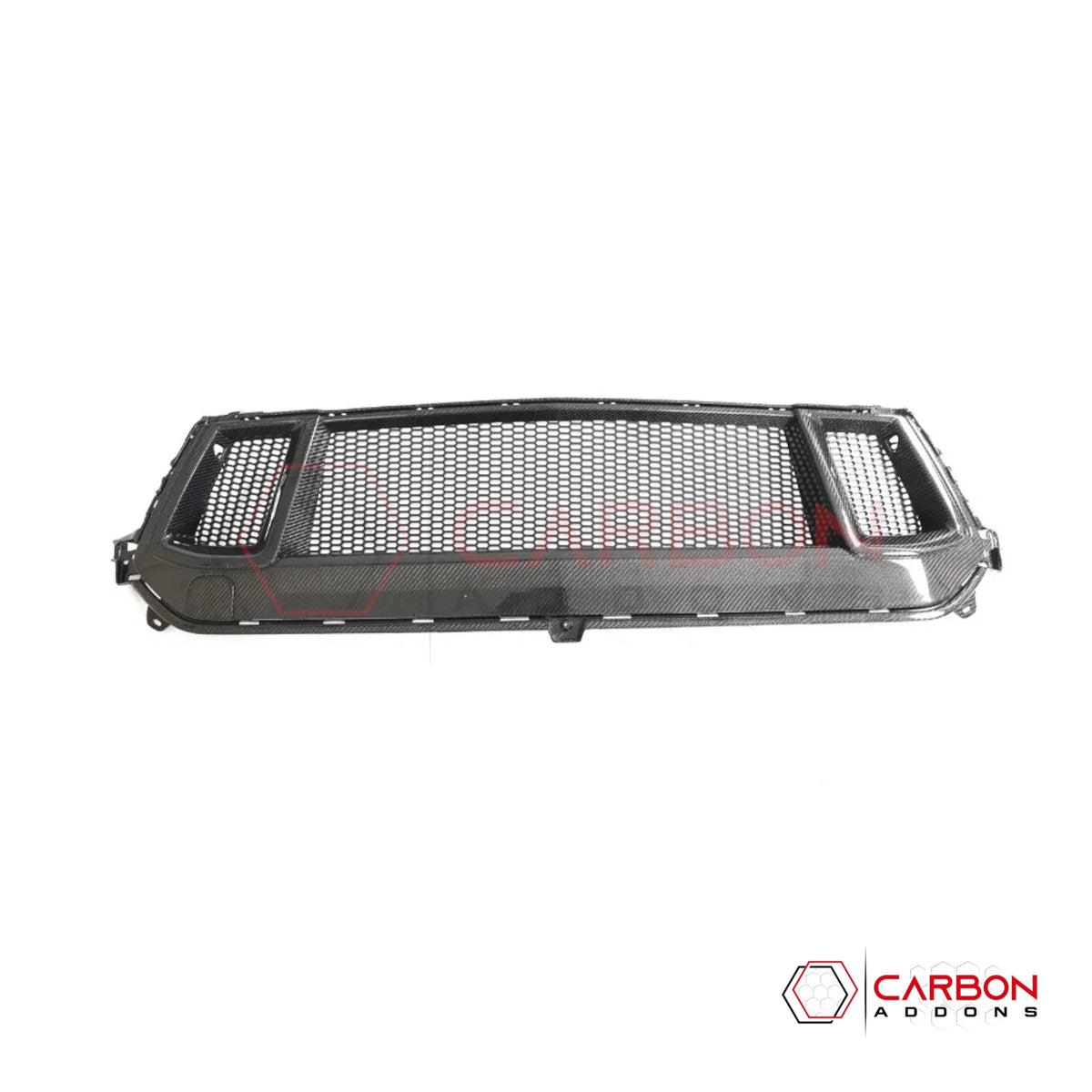 Real Carbon Fiber Front Upper Grille for 2024+ Ford Mustang GT S650