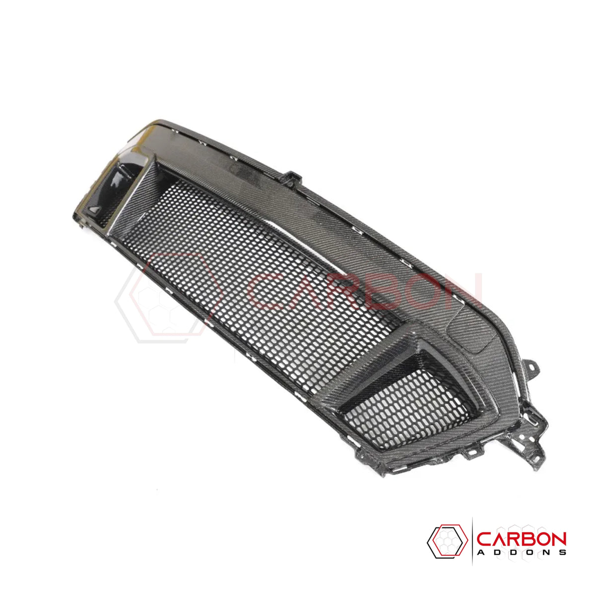 Real Carbon Fiber Front Upper Grille for 2024+ Ford Mustang GT S650