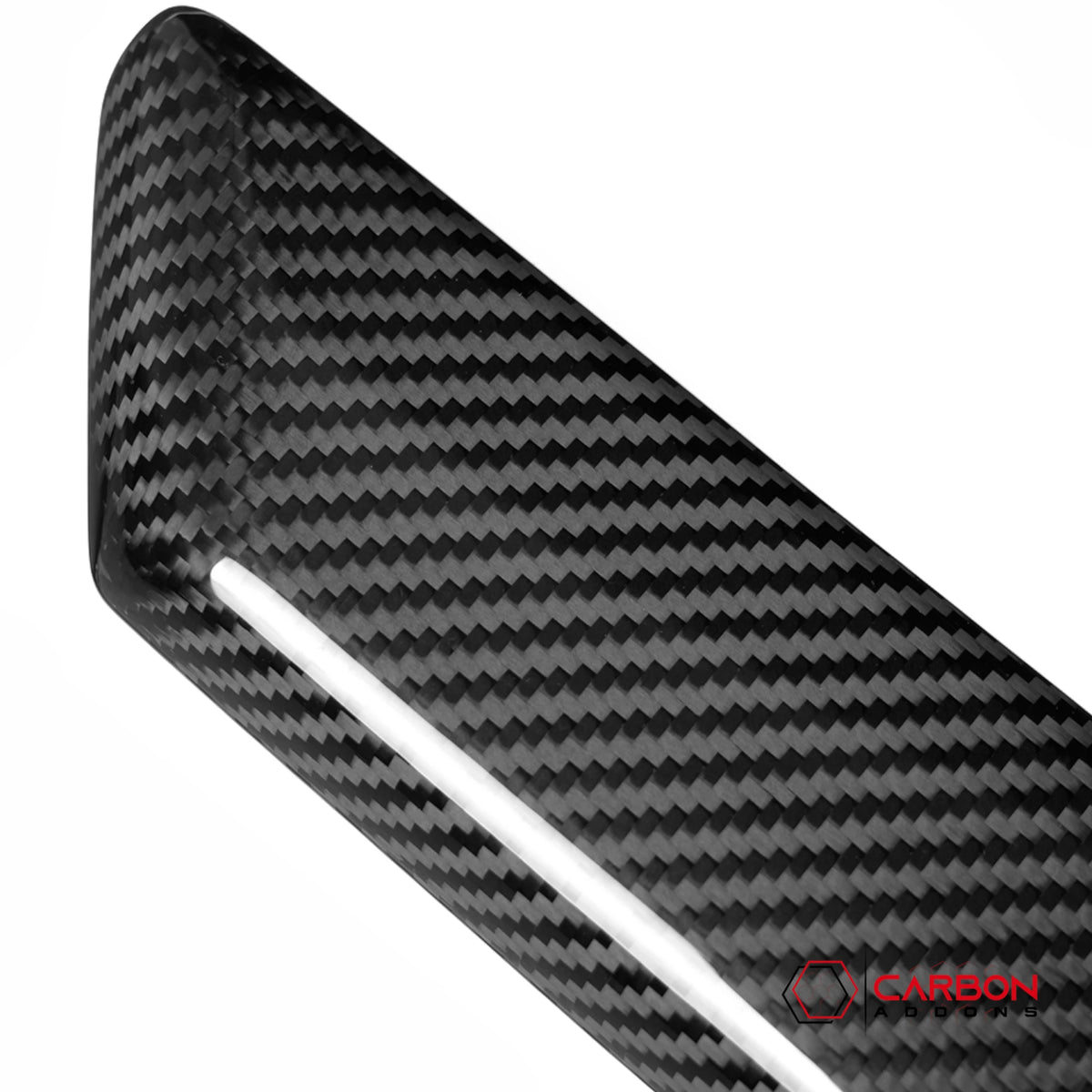 Real Carbon Fiber Interior Door Armrest Trim Covers For 2021+ Ford Bronco