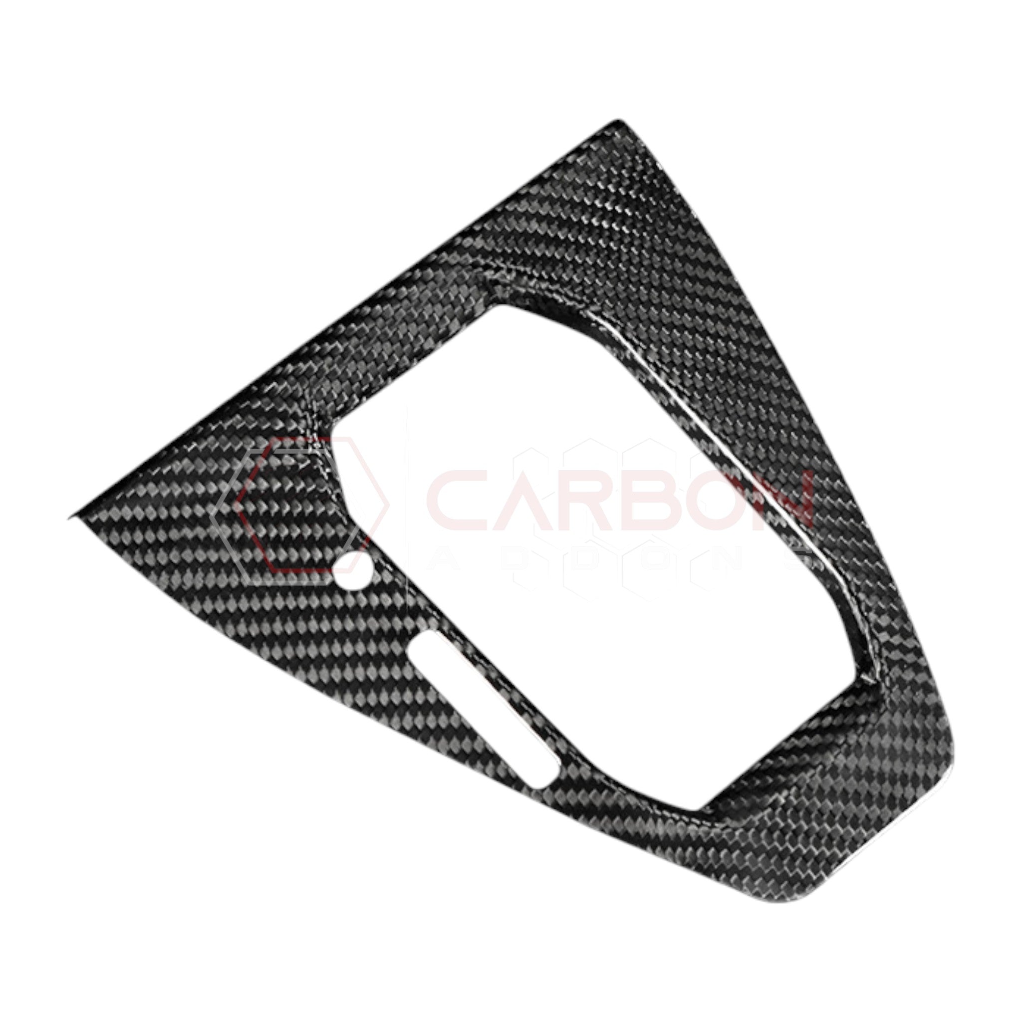 2024+ Ford Mustang Hard Carbon Fiber Gear Shift Trim Cover