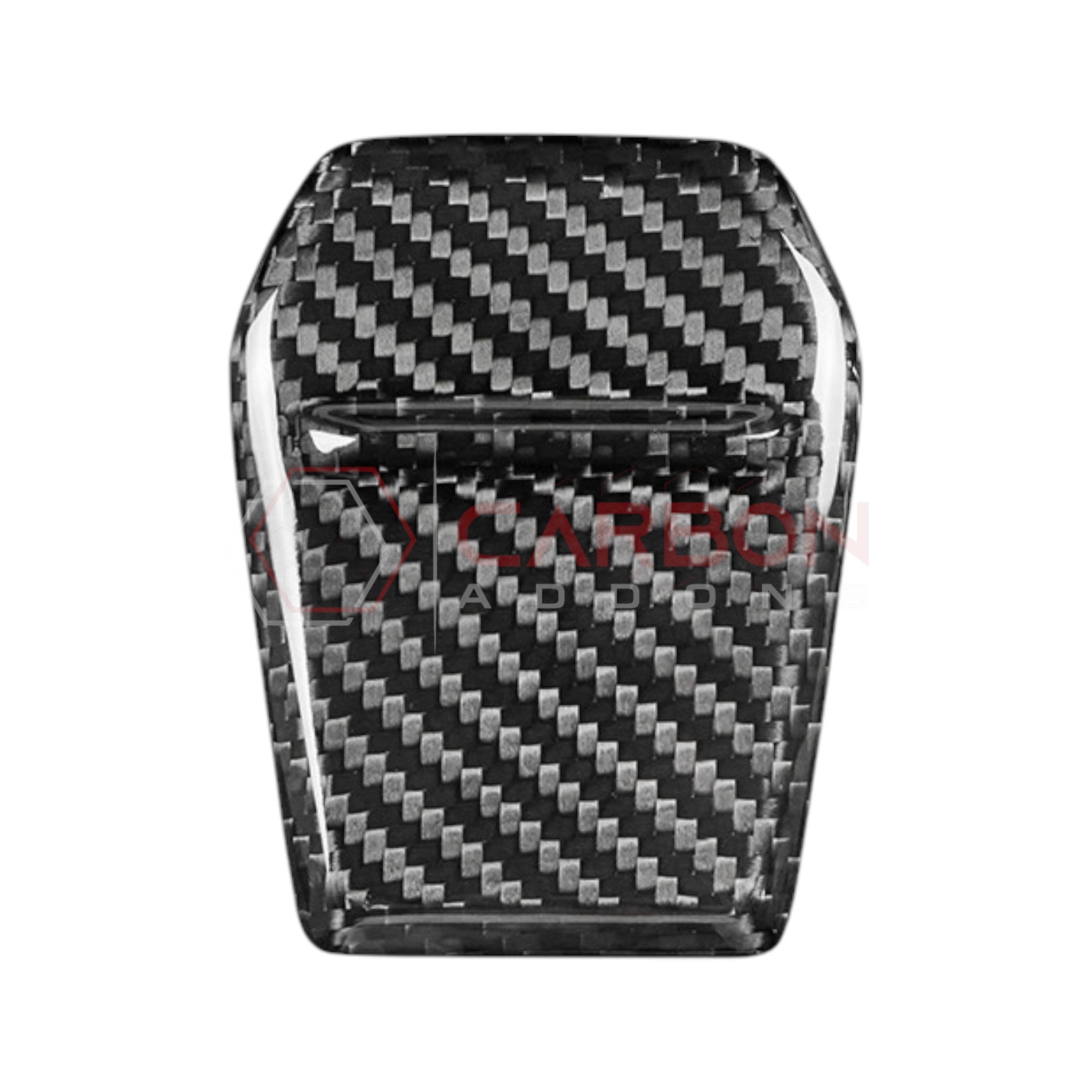 2024+ S650 Ford Mustang Seat Rear Handle Inner Trim Dry Carbon Fiber Cover