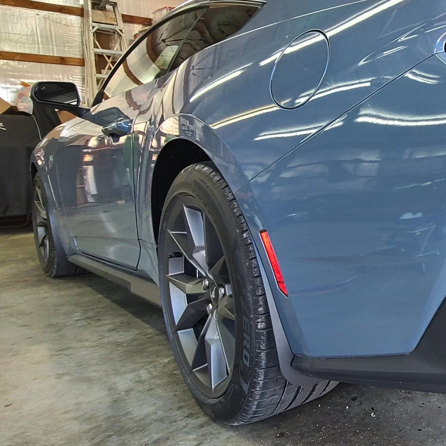 2024+ Mustang Dark Horse Rock Guards – Front & Rear Splash Guards / Stone Protection Kit