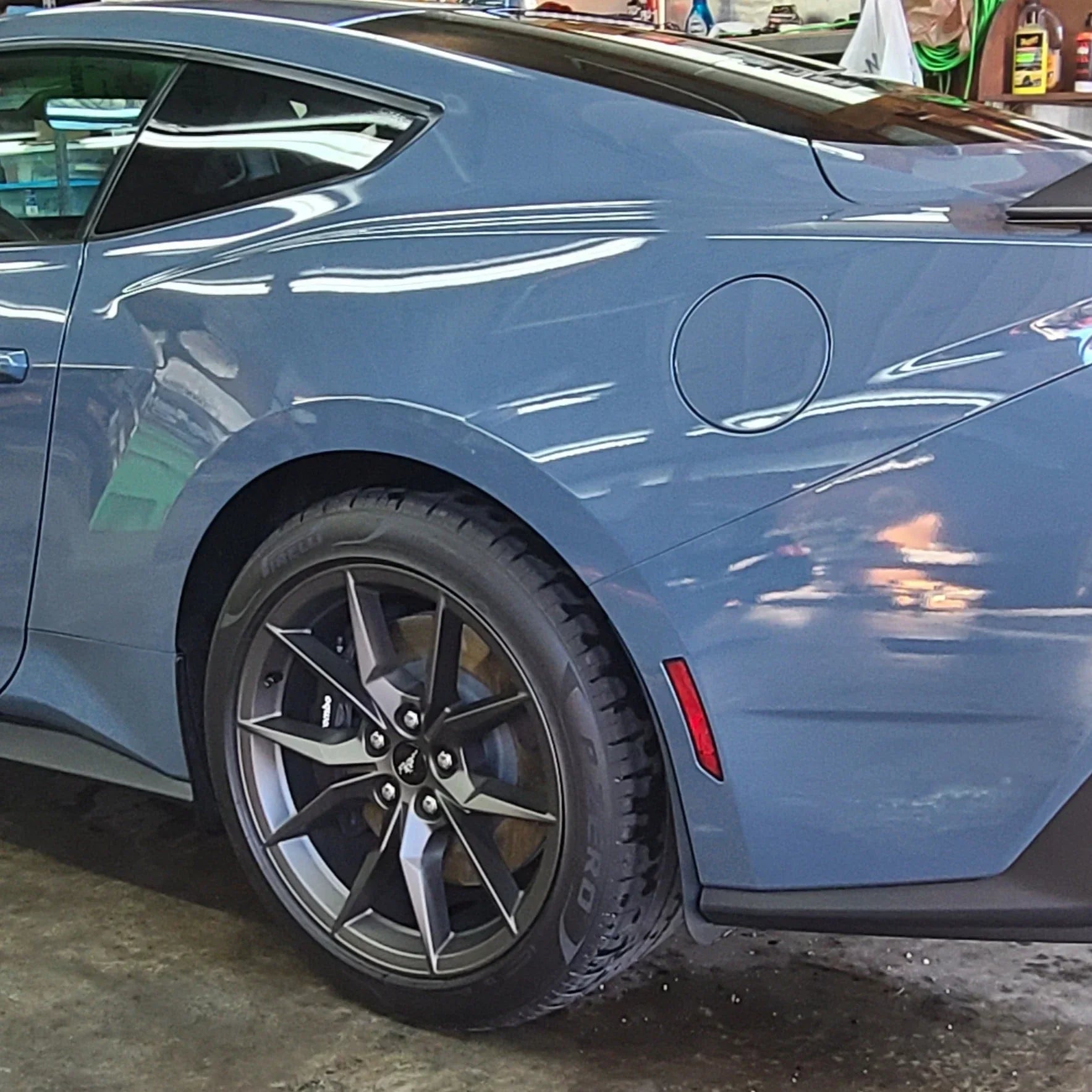 2024+ Mustang Dark Horse Rock Guards – Front & Rear Splash Guards / Stone Protection Kit