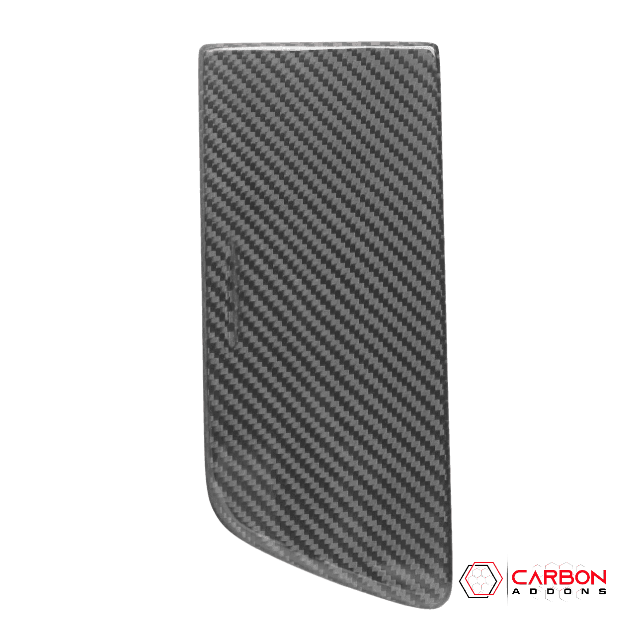 C7 Corvette 2014-2019 Carbon Fiber Center Console Storage Compartment Cover - carbonaddons Carbon Fiber Parts, Accessories, Upgrades, Mods