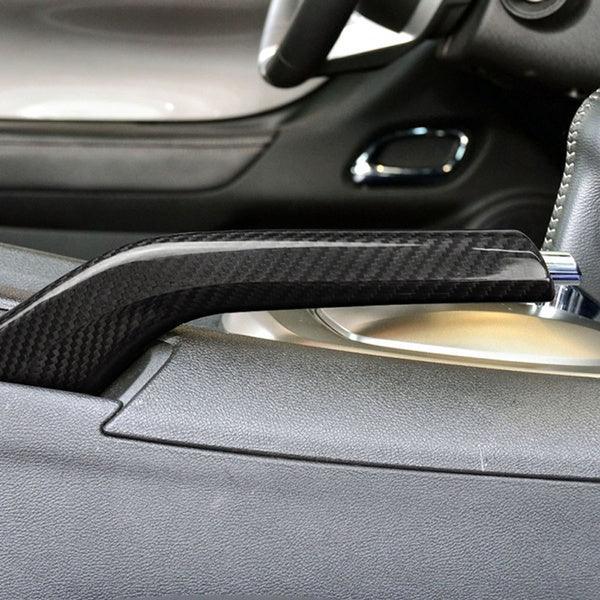 Carbon Fiber Hand brake Cover for Chevrolet Camaro 2010-2015 - carbonaddons Carbon Fiber Parts, Accessories, Upgrades, Mods