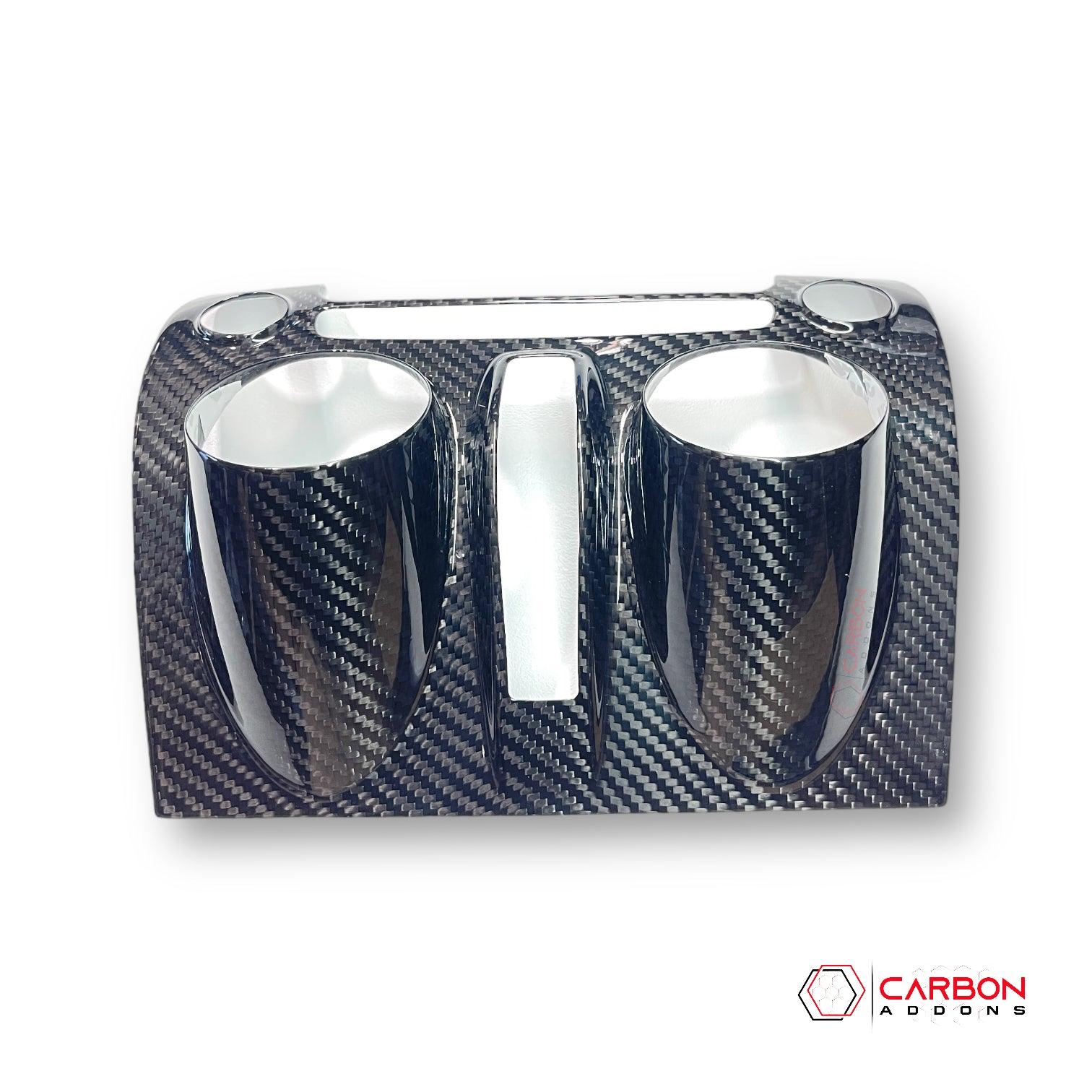 Carbon Fiber Multimedia Radio Trim Cover for 2010-2015 Chevy Camaro - carbonaddons Carbon Fiber Parts, Accessories, Upgrades, Mods