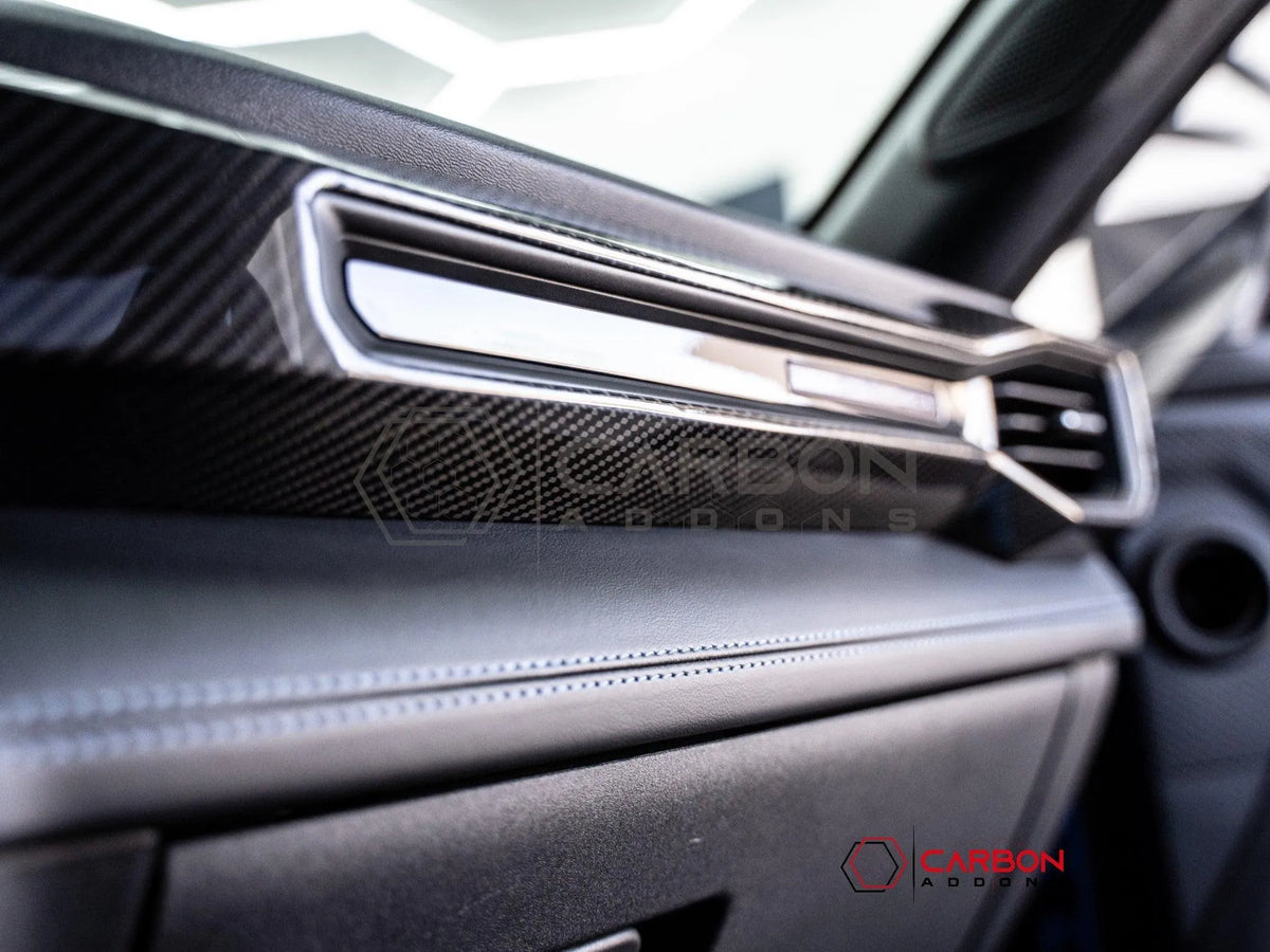 2024+ S650 Ford Mustang Hard Carbon Fiber Passenger Side Dashboard Trim ...