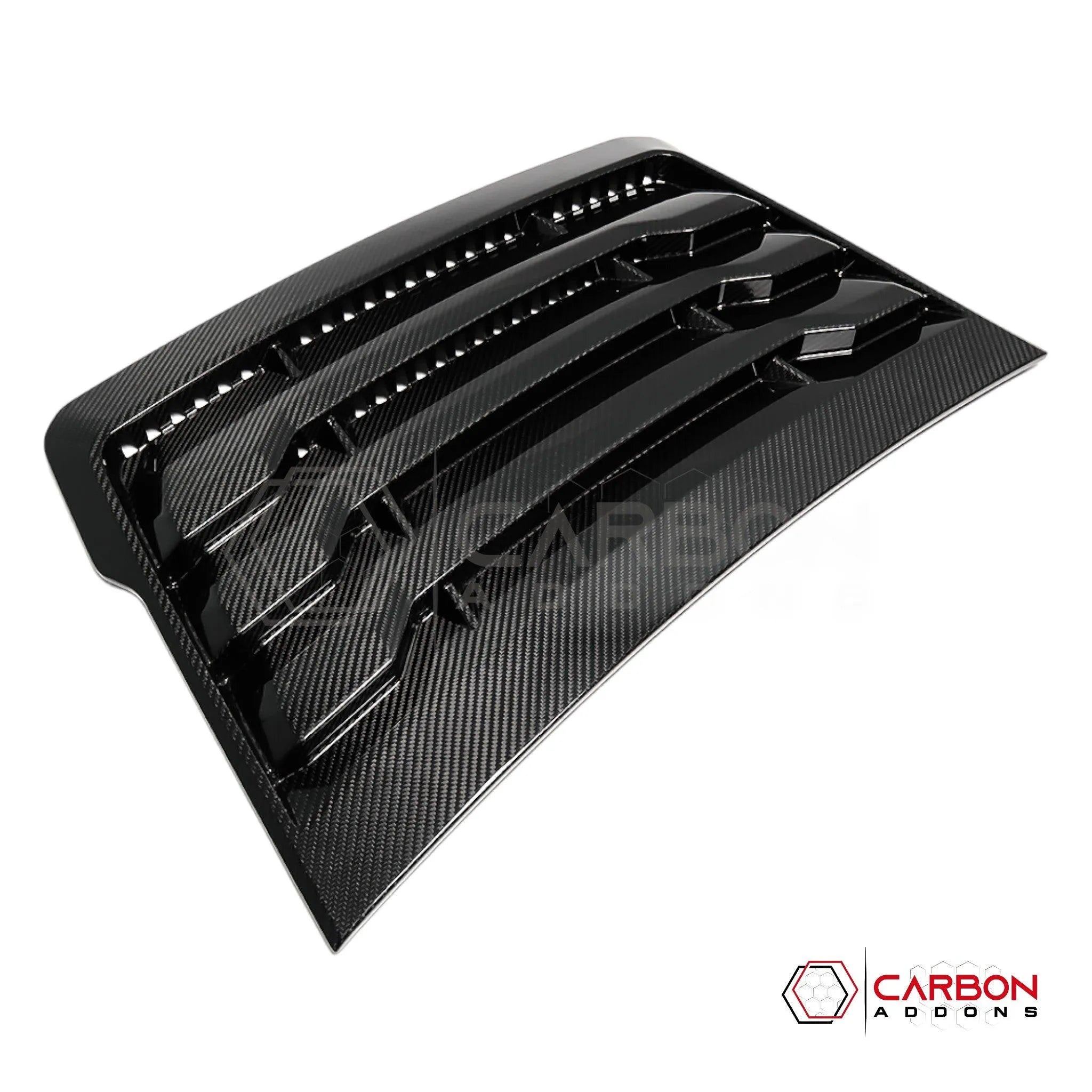 [Coming Soon] Ford F150 2015-2020 Hood Vent Hard Carbon Fiber Cover - carbonaddons Carbon Fiber Parts, Accessories, Upgrades, Mods