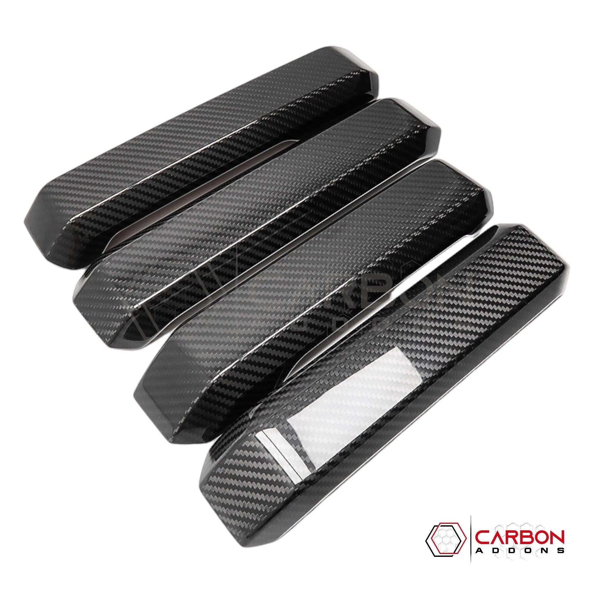 [Coming Soon] Ford F150 2015-2020 Interior Door Handle Hard Carbon Fiber Cover - carbonaddons Carbon Fiber Parts, Accessories, Upgrades, Mods