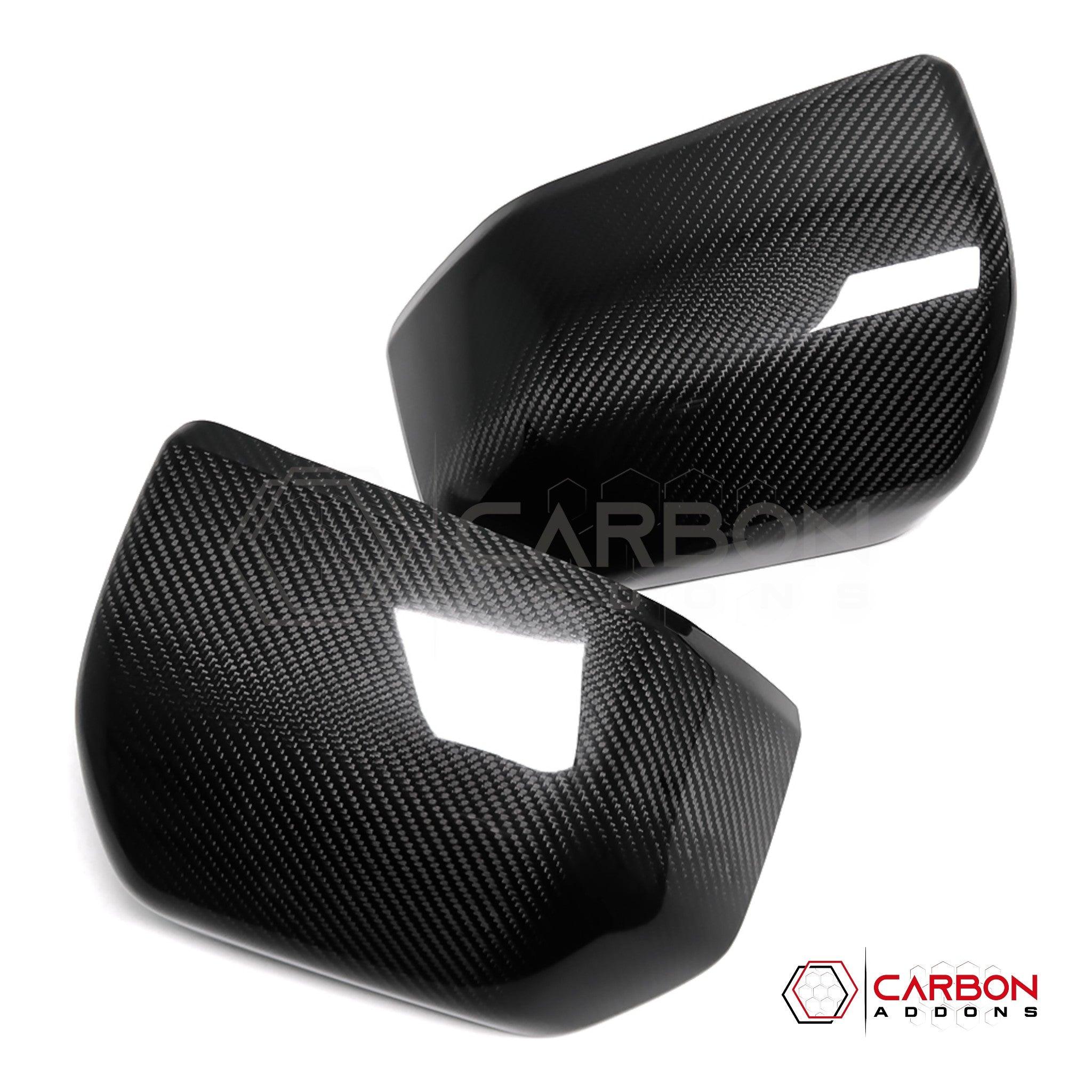 [Coming Soon] Ford F150 2015-2020 Rear View Mirror Hard Carbon Fiber Cover - carbonaddons Carbon Fiber Parts, Accessories, Upgrades, Mods