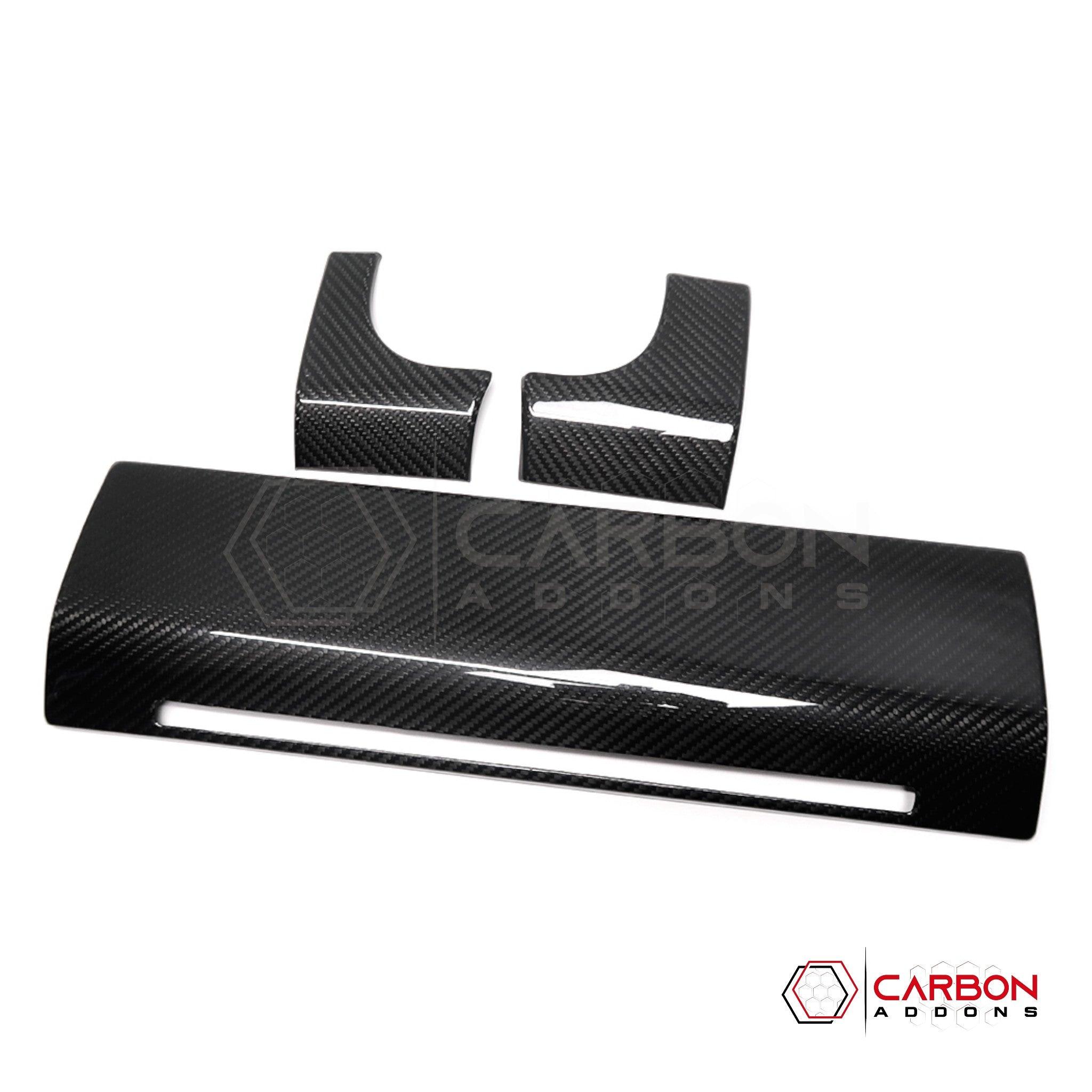 [Coming Soon] Ford F150 2021-Present Dashboard and Glove Box Hard Carbon Fiber Cover - carbonaddons Carbon Fiber Parts, Accessories, Upgrades, Mods