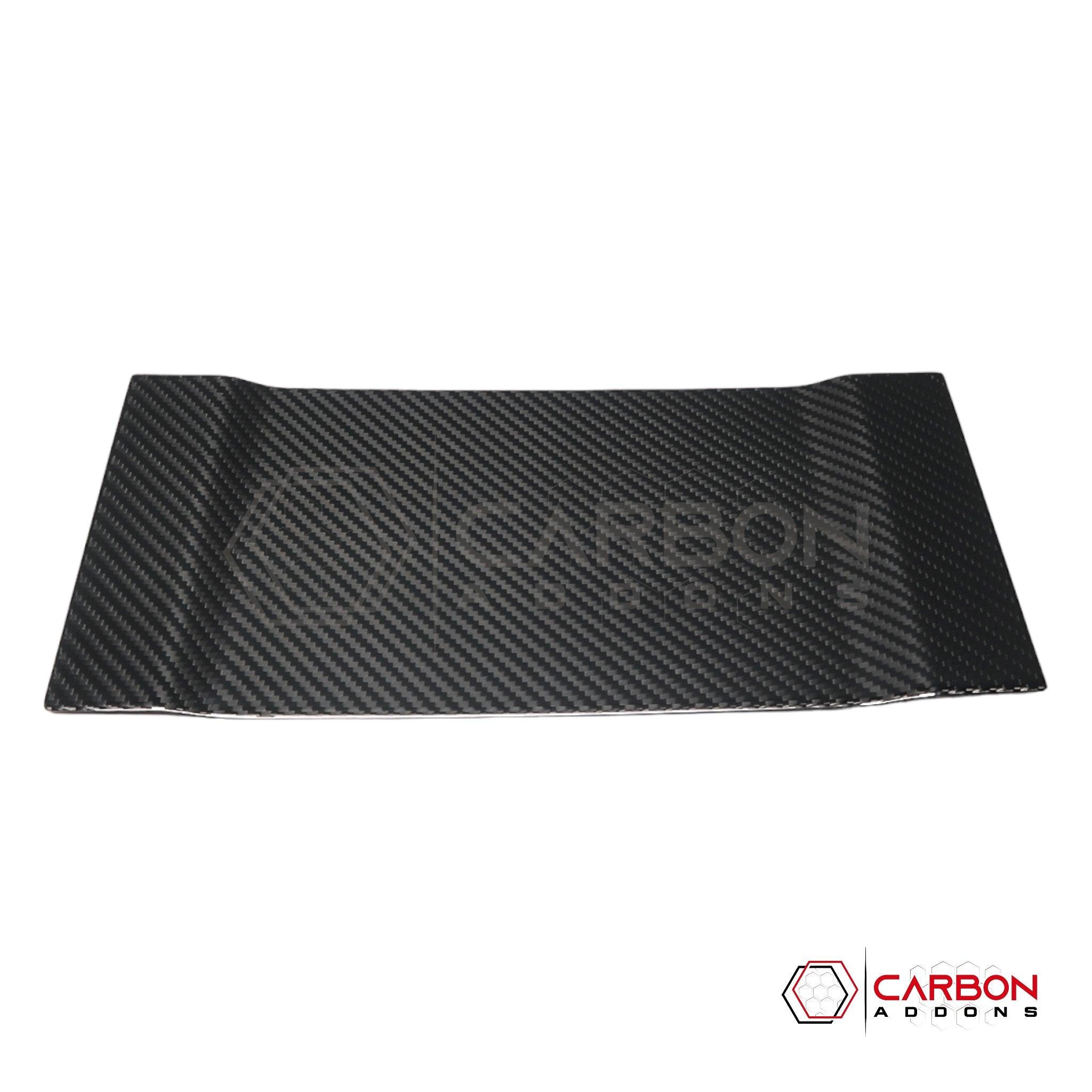 [Coming Soon] Ford F150 2021-Up Center Console Wireless Charger/Coin Tray Hard Carbon Fiber Cover - carbonaddons Carbon Fiber Parts, Accessories, Upgrades, Mods