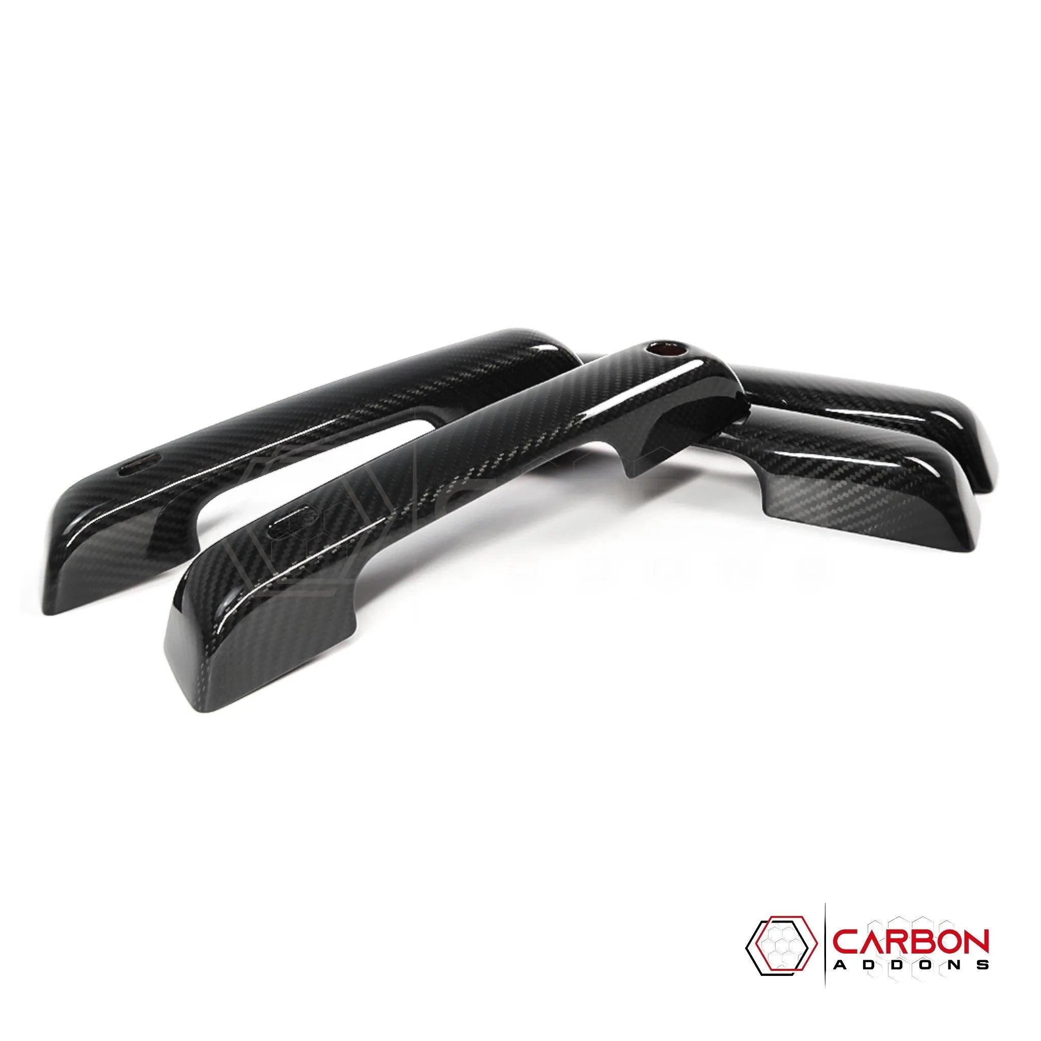 [Coming Soon] Ford F150 2021-Up Exterior Door Handles Hard Carbon Fiber Covers - carbonaddons Carbon Fiber Parts, Accessories, Upgrades, Mods