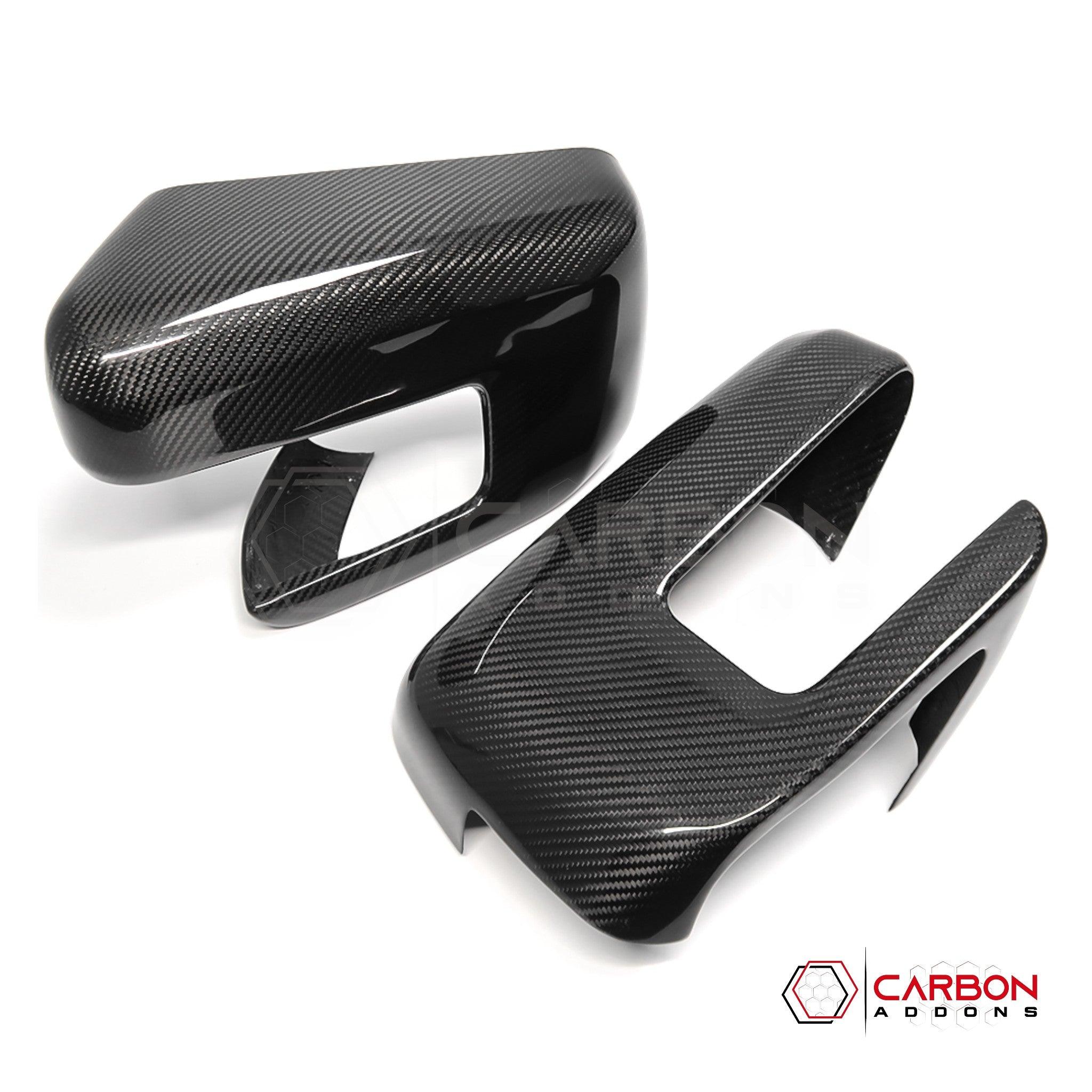 [Coming Soon] Ford F150 2021-Up Side View Mirrors Hard Carbon Fiber Covers - carbonaddons Carbon Fiber Parts, Accessories, Upgrades, Mods