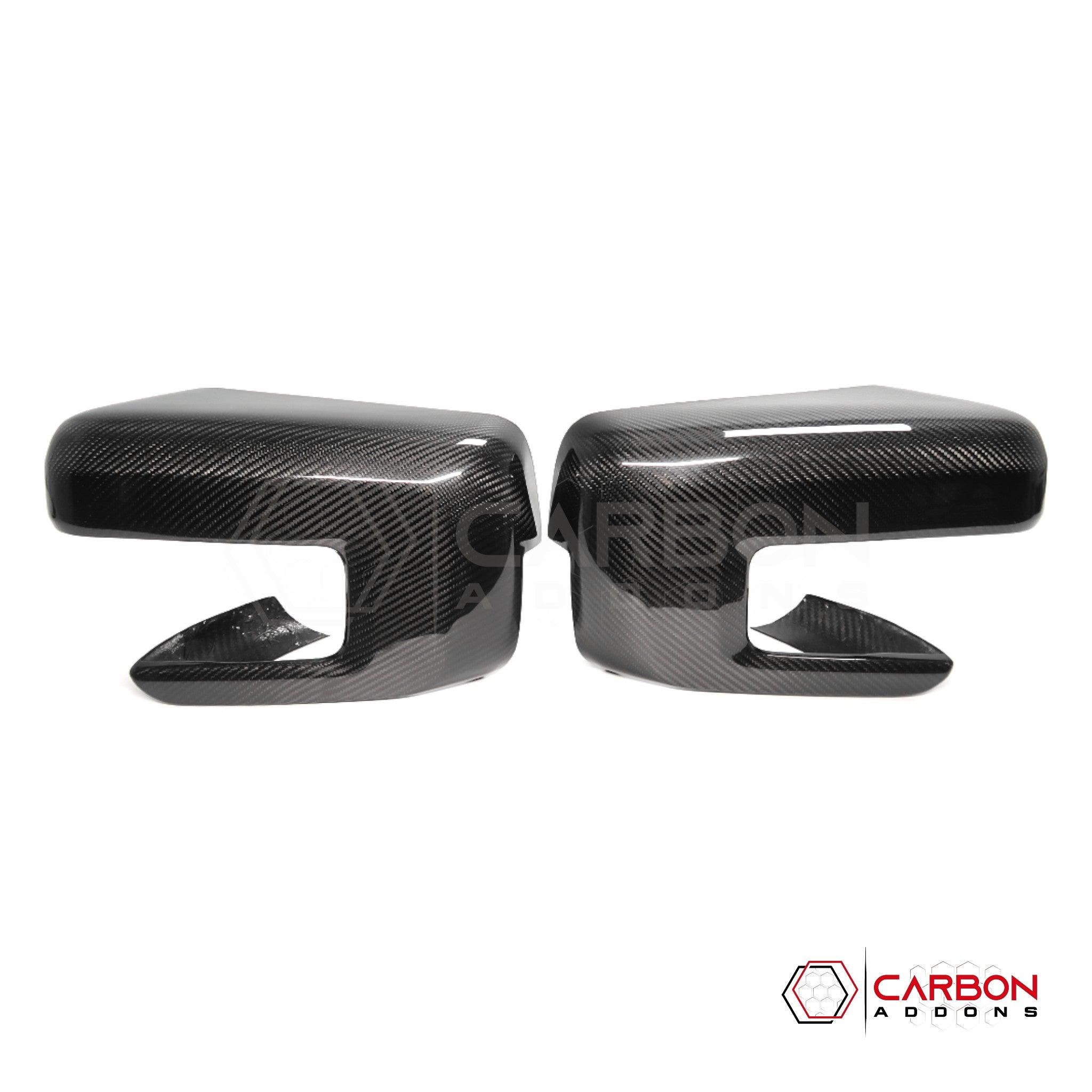 [Coming Soon] Ford F150 2021-Up Side View Mirrors Hard Carbon Fiber Covers - carbonaddons Carbon Fiber Parts, Accessories, Upgrades, Mods