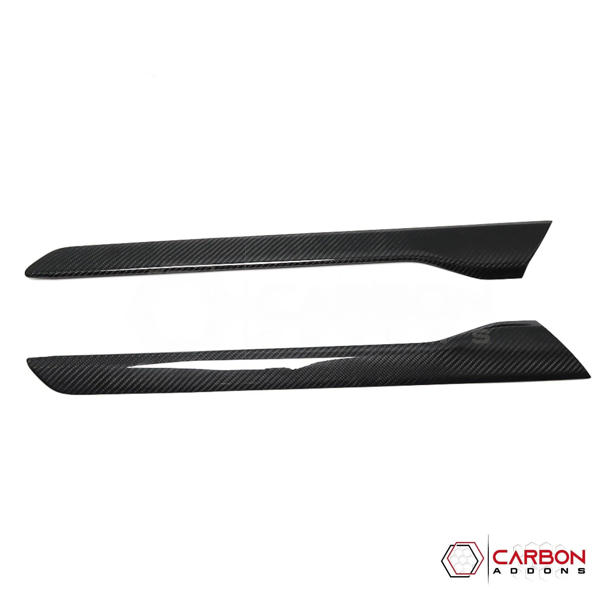 [Coming Soon] RAM TRX 2021-2024 Center Console Side Trim Hard Carbon Fiber Cover - carbonaddons Carbon Fiber Parts, Accessories, Upgrades, Mods