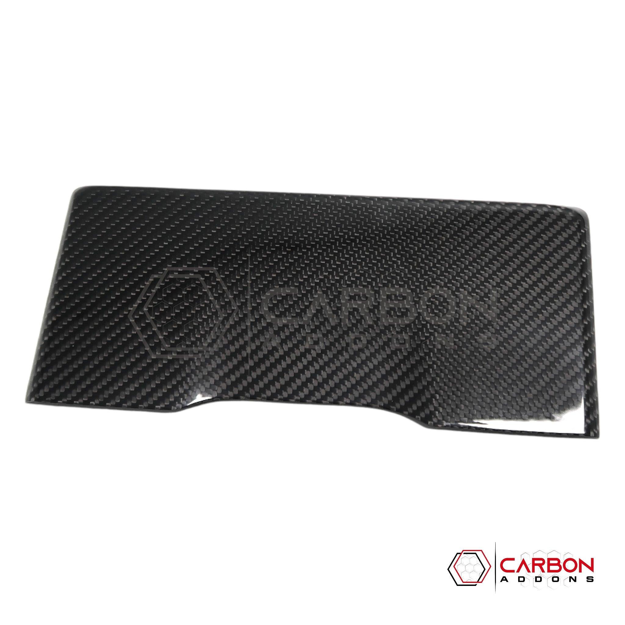 [Coming Soon] RAM TRX 2021-2024 Cup Holder Cover Hard Carbon Fiber Cover - carbonaddons Carbon Fiber Parts, Accessories, Upgrades, Mods