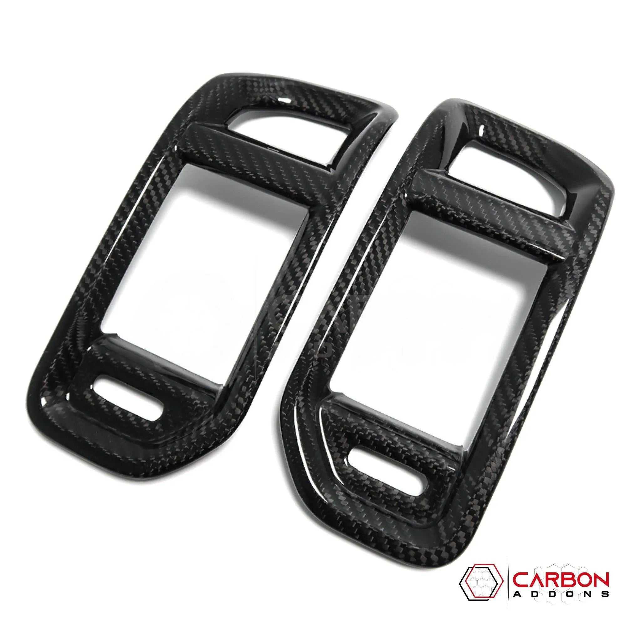 [Coming Soon] RAM TRX 2021-2024 Dashboard Side AC Vent Trim Hard Carbon Fiber Cover - carbonaddons Carbon Fiber Parts, Accessories, Upgrades, Mods