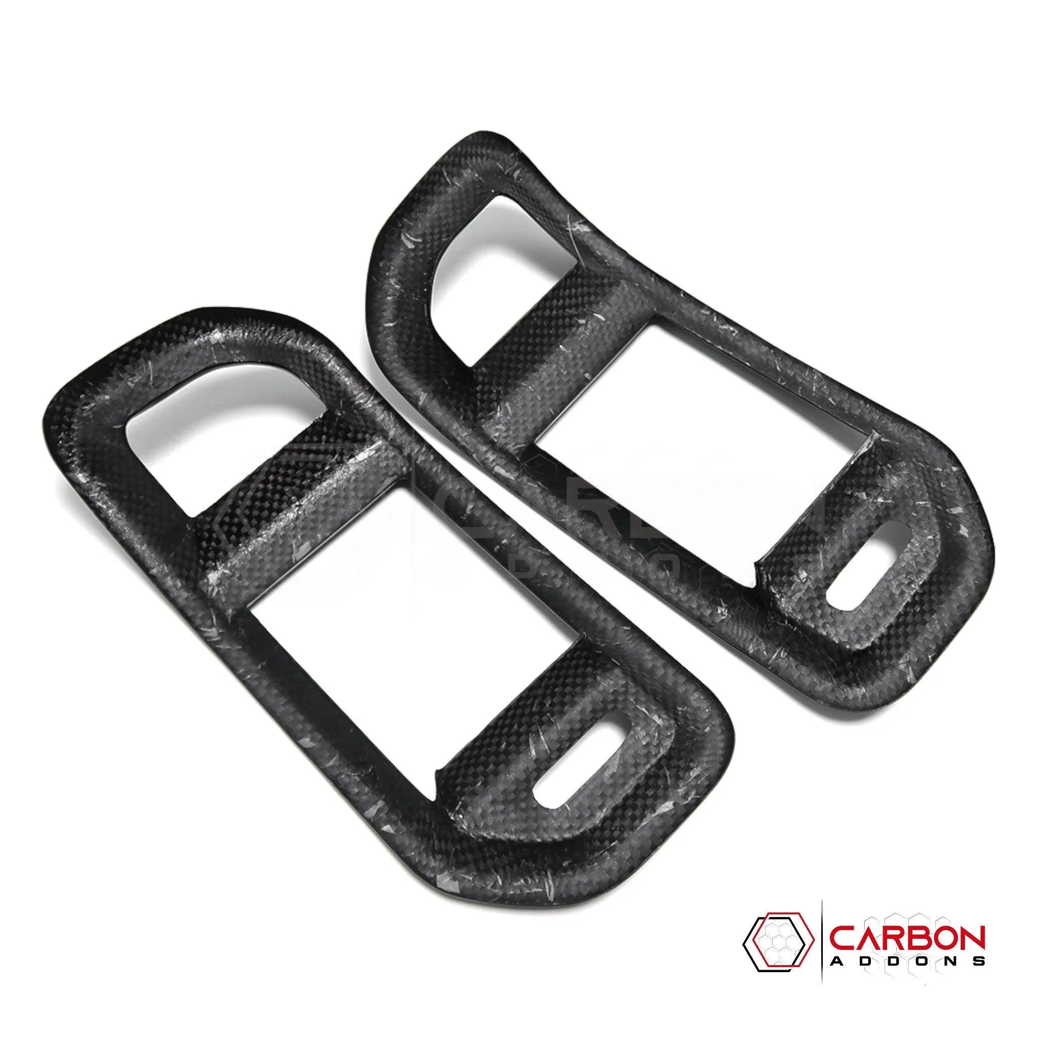 [Coming Soon] RAM TRX 2021-2024 Dashboard Side AC Vent Trim Hard Carbon Fiber Cover - carbonaddons Carbon Fiber Parts, Accessories, Upgrades, Mods