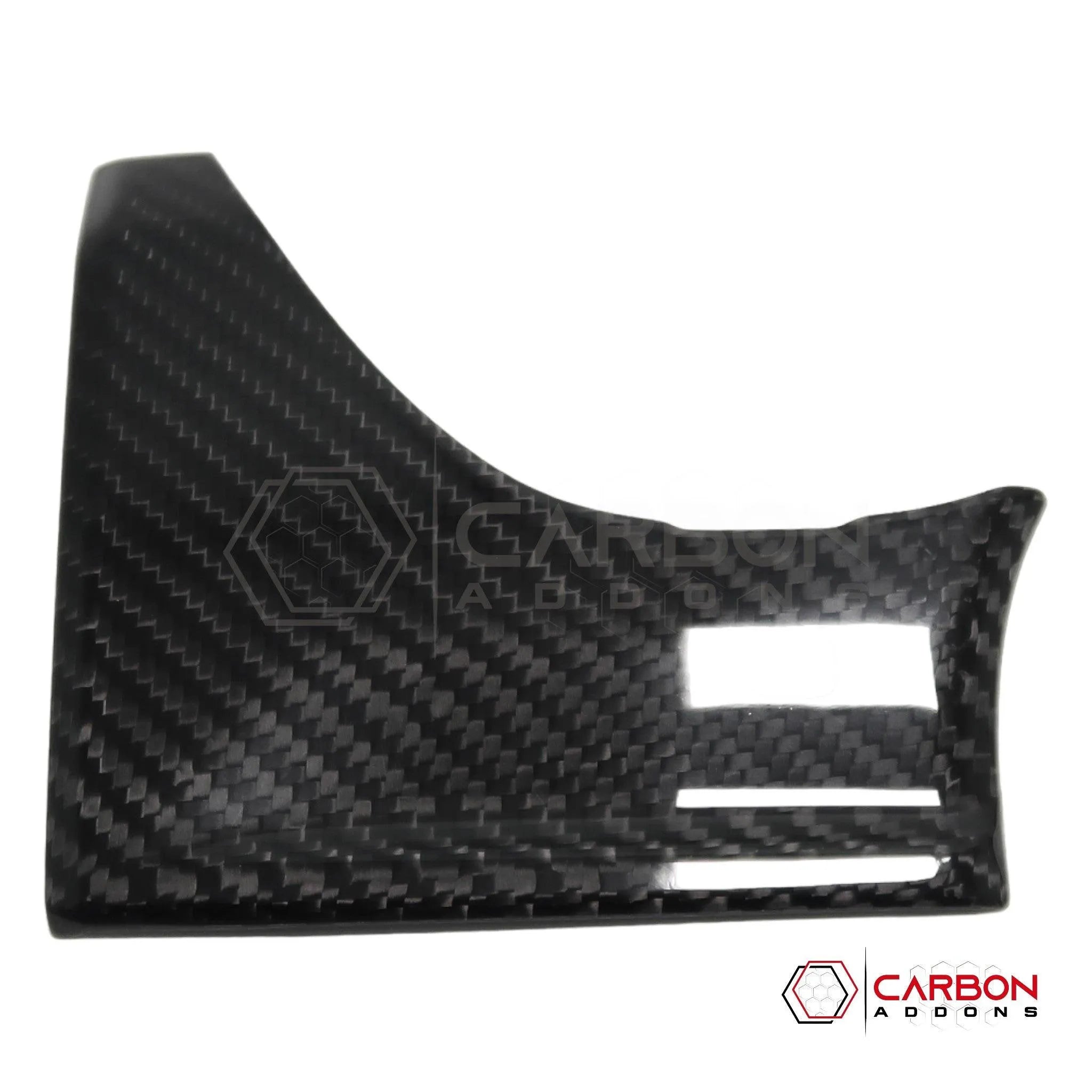 [Coming Soon] RAM TRX 2021-2024 Driver Side Left Dash Trim Hard Carbon Fiber Cover - carbonaddons Carbon Fiber Parts, Accessories, Upgrades, Mods