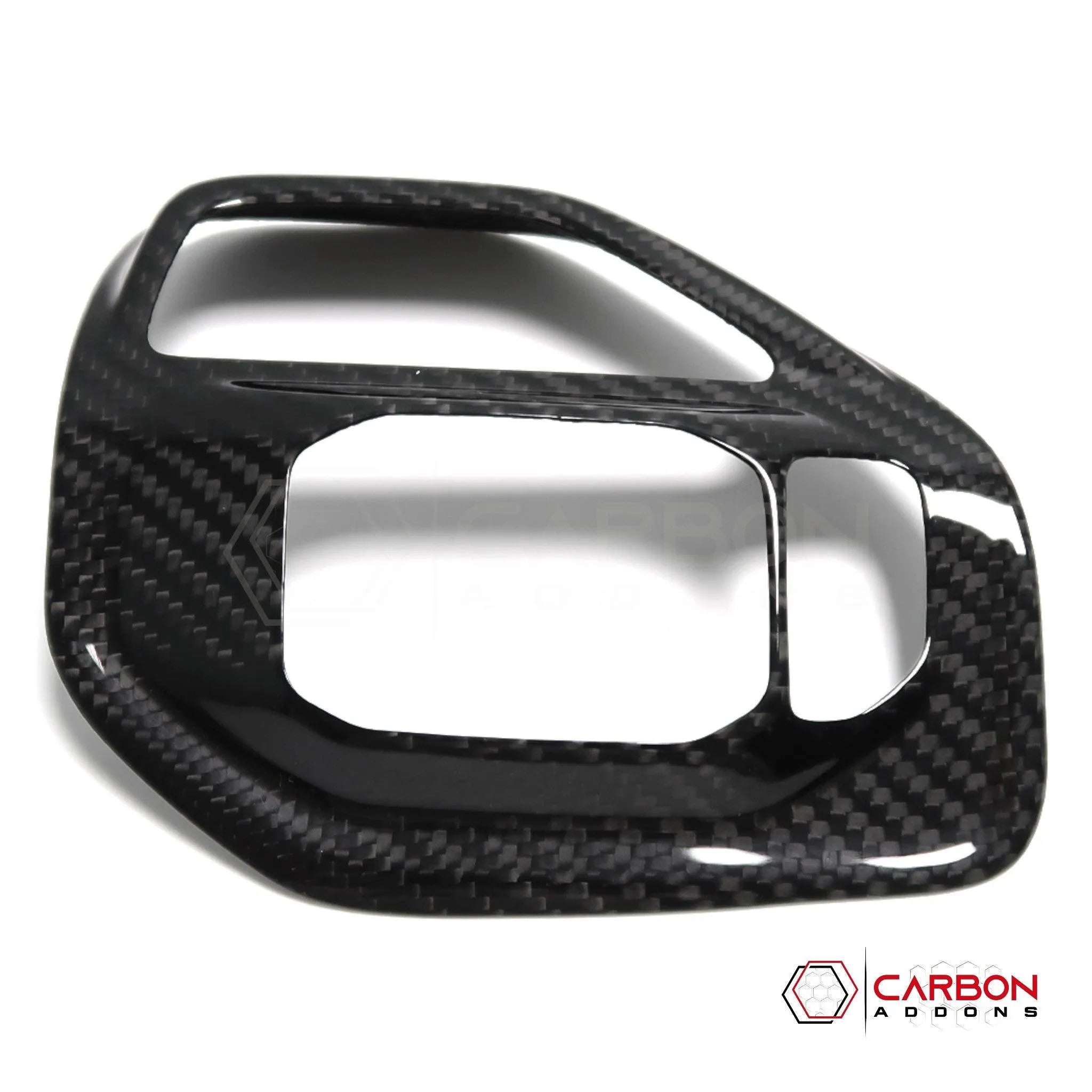 [Coming Soon] RAM TRX 2021-2024 Driving Mode Selector Button Trim Hard Carbon Fiber Cover - carbonaddons Carbon Fiber Parts, Accessories, Upgrades, Mods