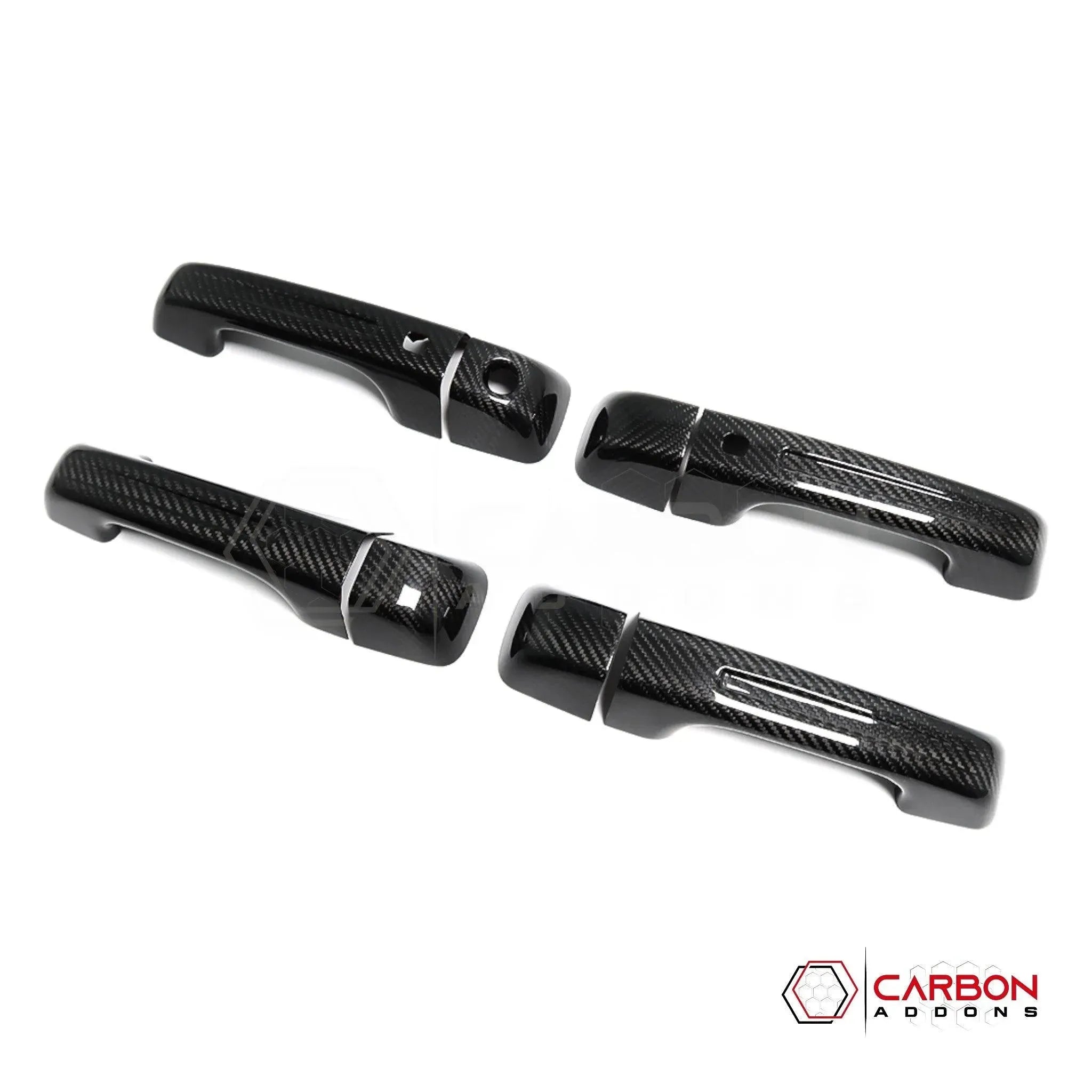 2019+ RAM 1500/TRX/RHO Exterior Door Handles Hard Carbon Fiber