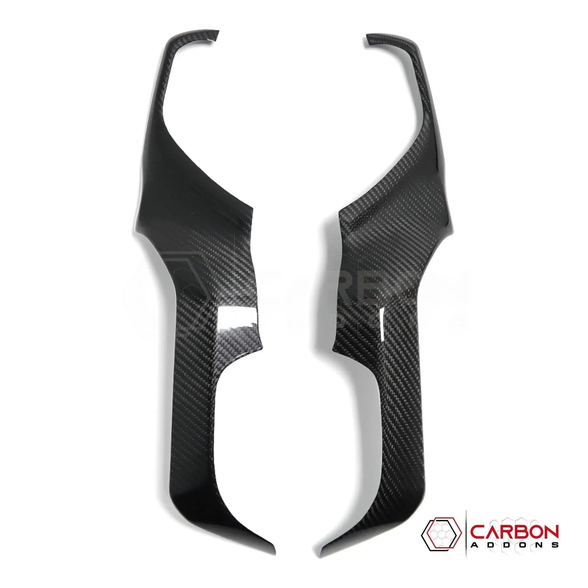 Ram Rho Screen 2019+ RAM 1500/TRX/RHO Radio Infotainment Screen Side Trim Hard Carbon ...