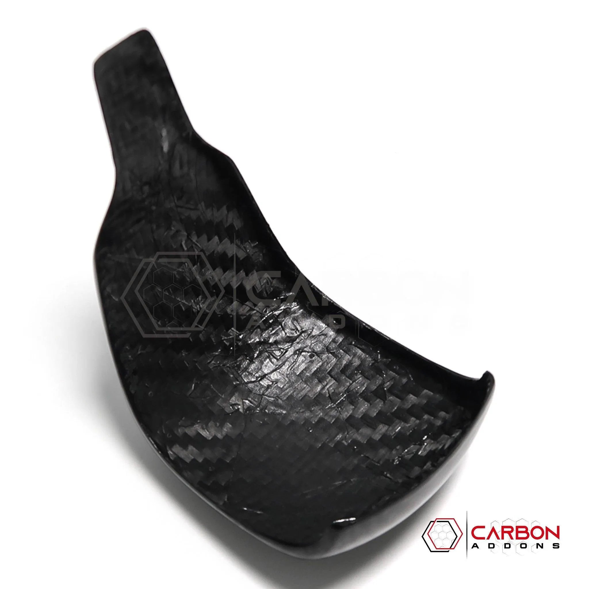 [Coming Soon] RAM TRX 2021-2024 Shift Knob Trim Hard Carbon Fiber Cover - carbonaddons Carbon Fiber Parts, Accessories, Upgrades, Mods