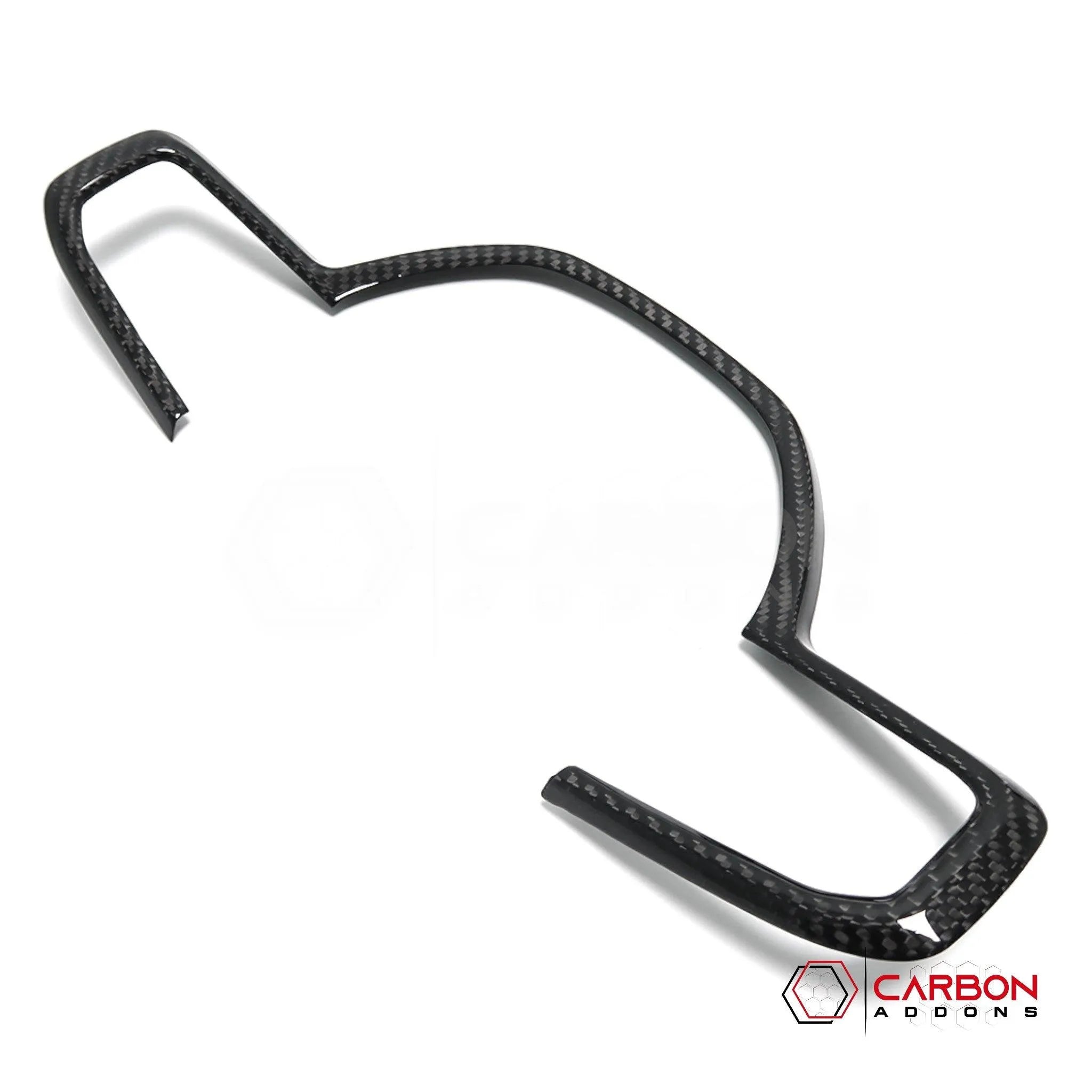 [Coming Soon] RAM TRX 2021-2024 Steering Wheel Button Trim Hard Carbon Fiber Cover - carbonaddons Carbon Fiber Parts, Accessories, Upgrades, Mods